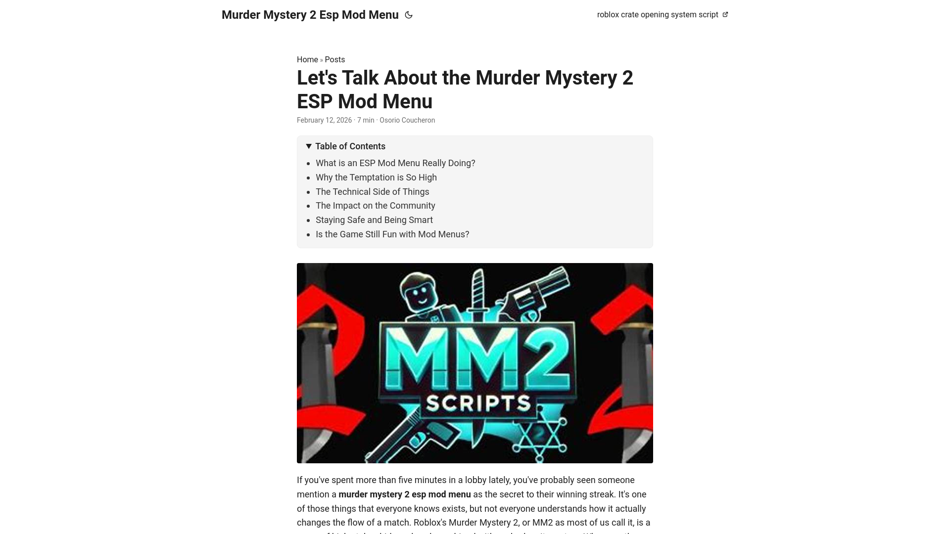website screenshot of https://murder-mystery-2-esp-mod-menu.pages.dev/