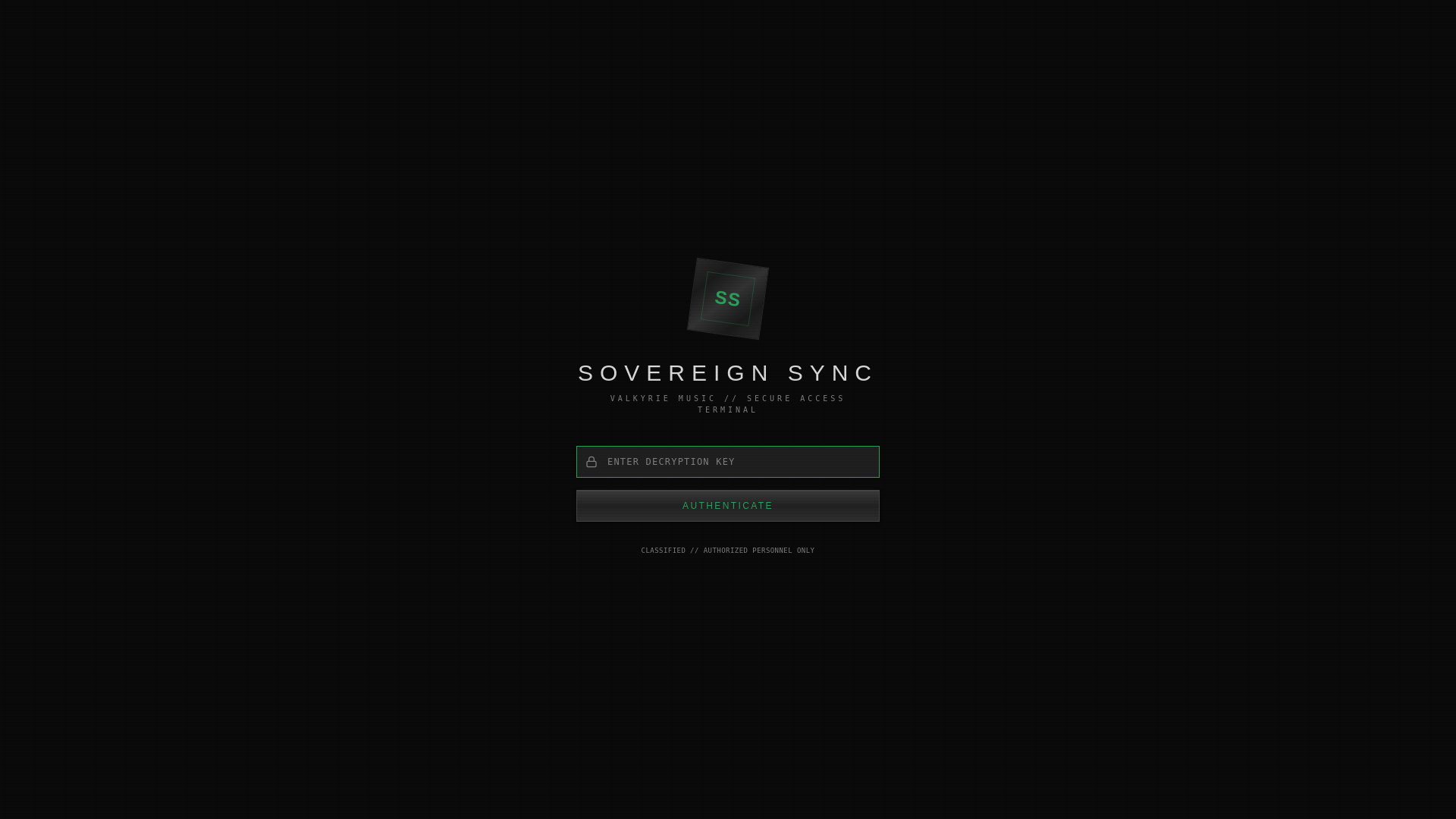 website screenshot of https://sovereignsync.agency/