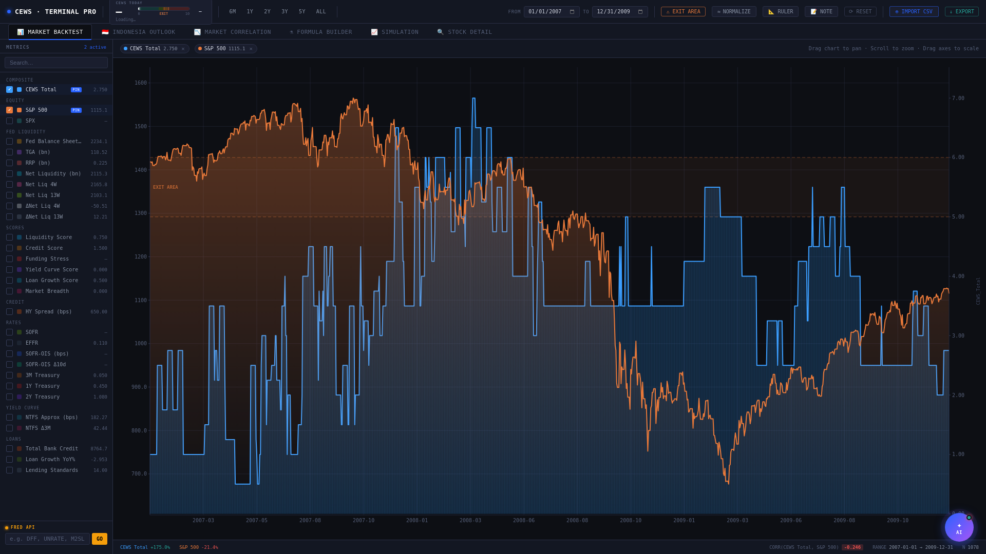 website screenshot of https://cewsterminalpro.pages.dev/