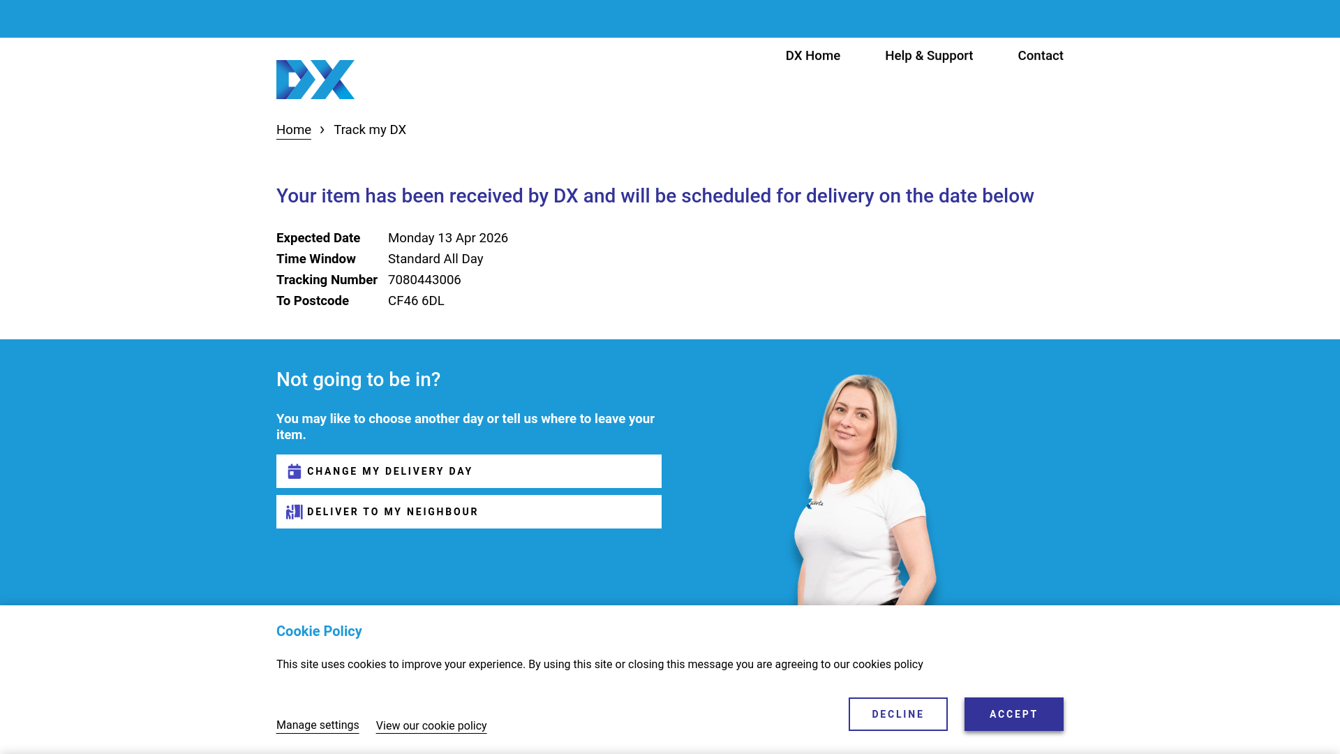 website screenshot of https://mydx.uk/Q2WDjTrHG