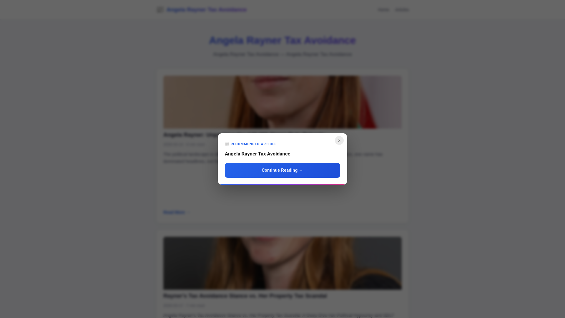 website screenshot of https://angela-rayner-tax-avoidance.pages.dev/