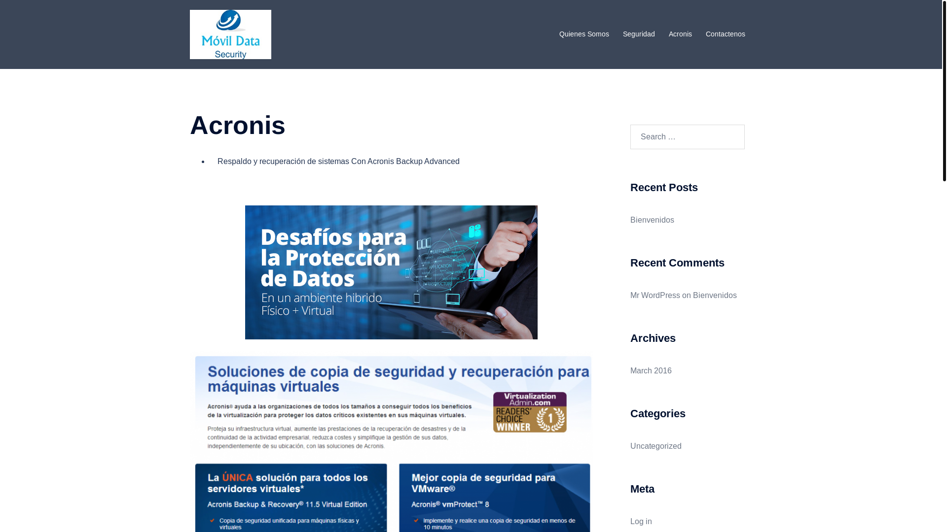 website screenshot of https://movildata.cl/