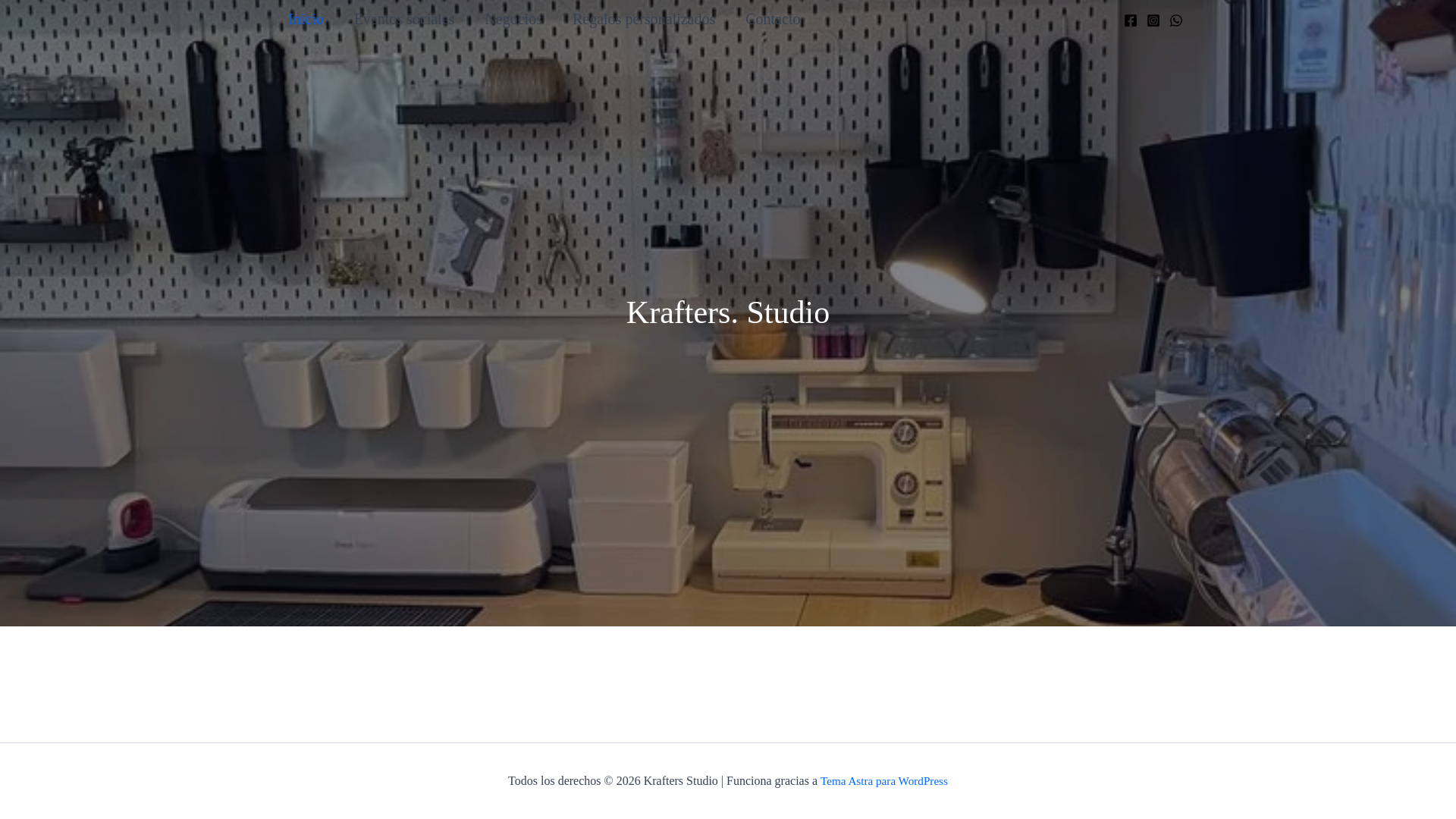 website screenshot of https://krafterss.com