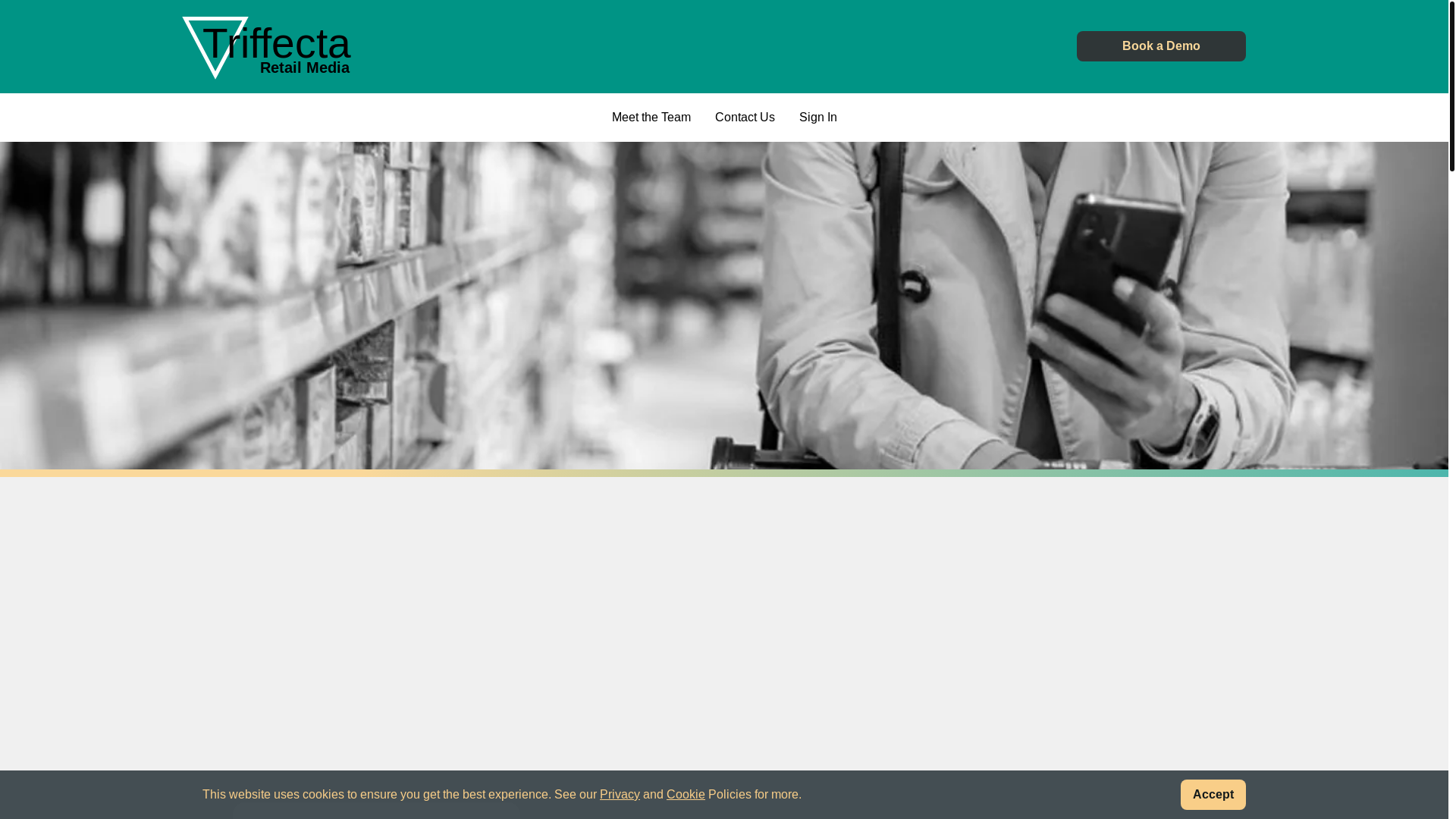 website screenshot of https://thetriffecta.com/