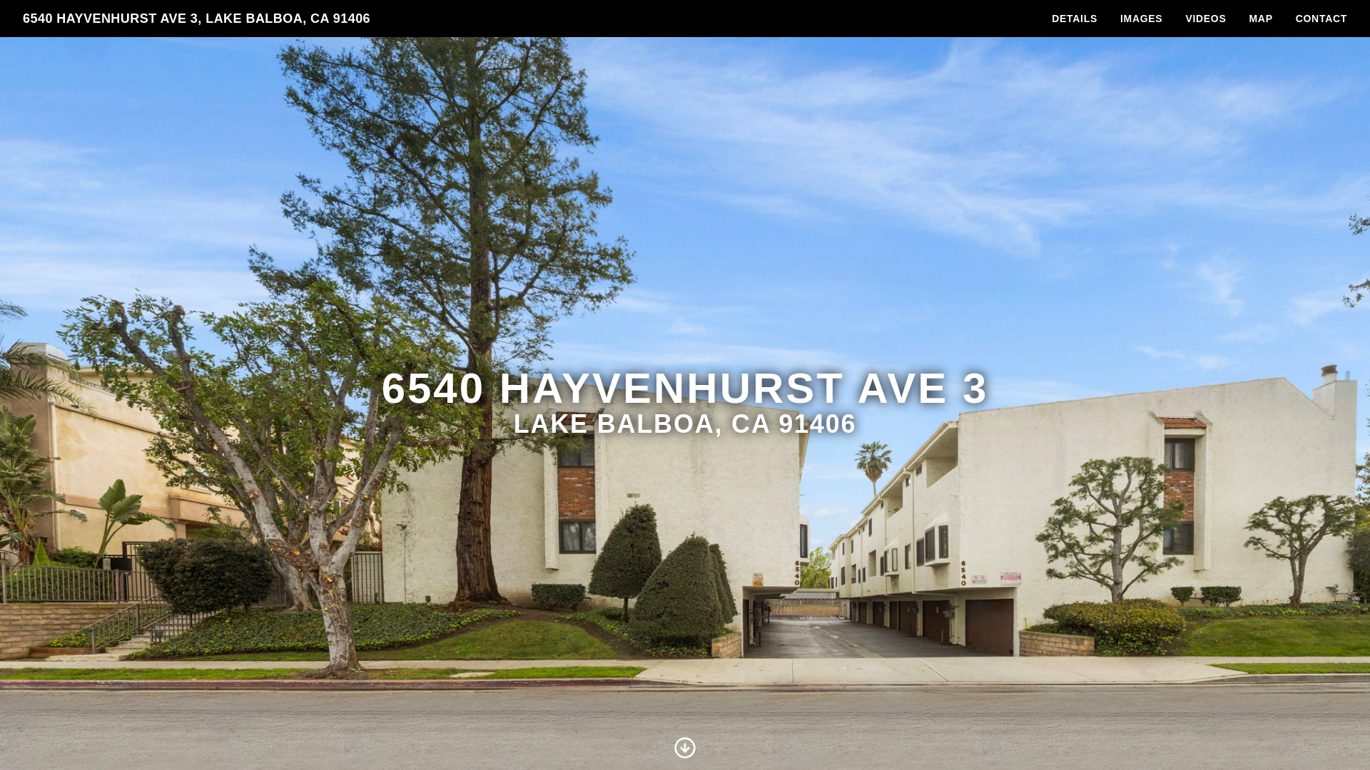 website screenshot of https://6540hayvenhurst-3.com/