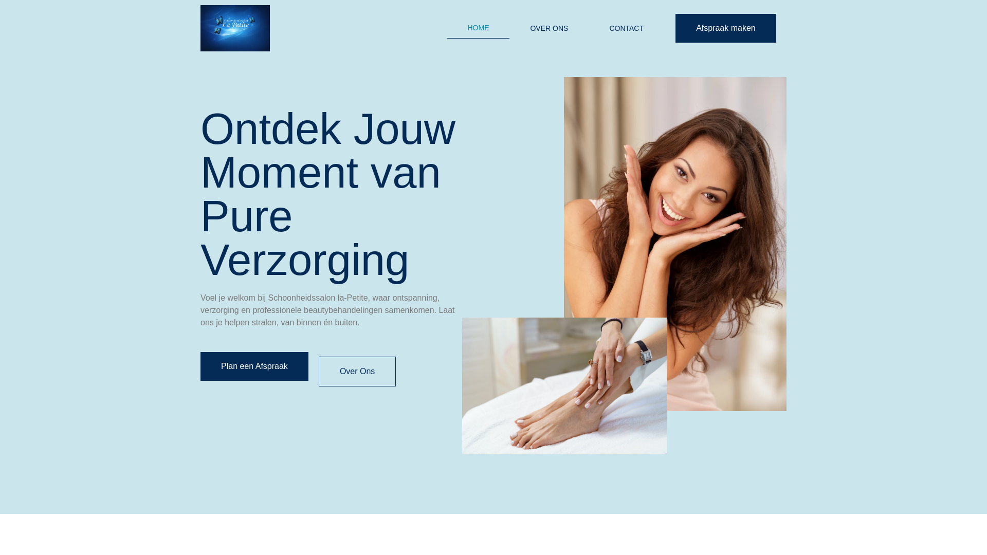 website screenshot of https://la-petite.pages.dev/