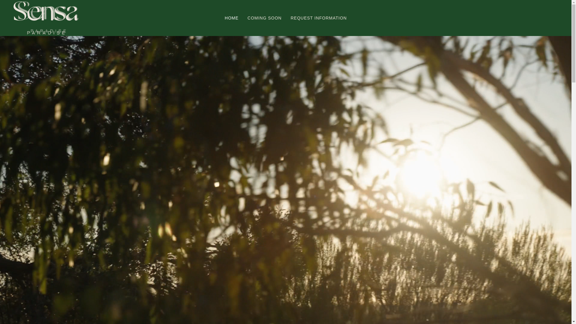 website screenshot of https://sensaparadise.online/