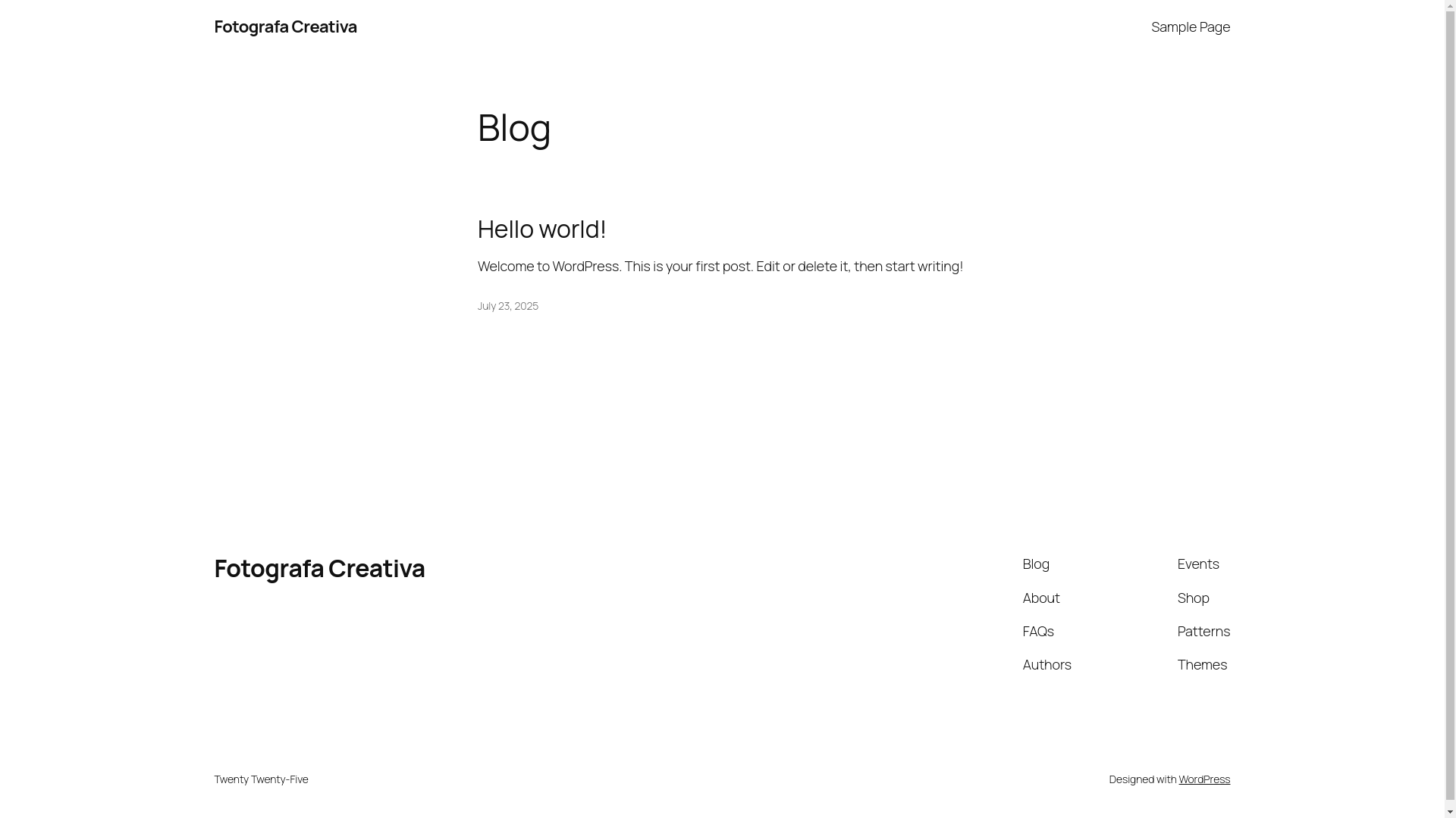 website screenshot of https://fotografacreativa.net/