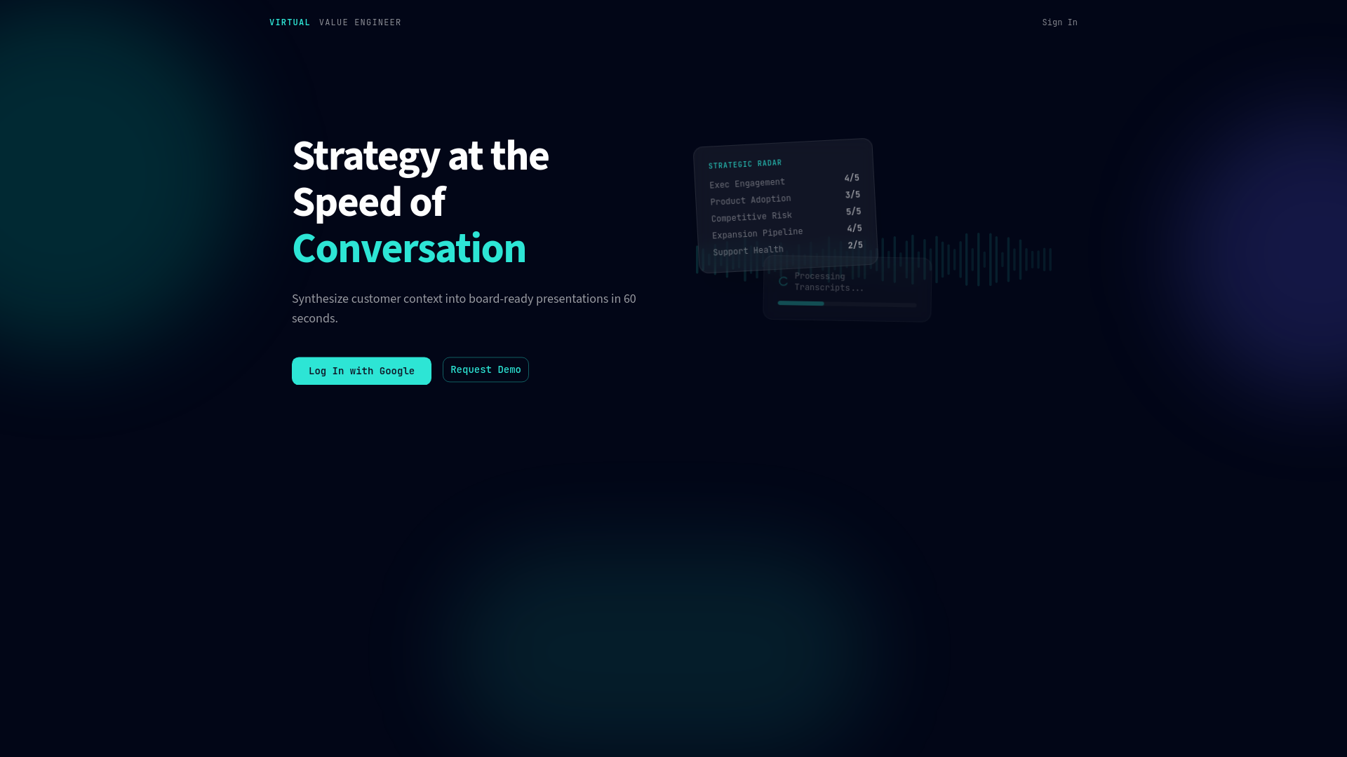 website screenshot of https://virtualvalueengineer.com/