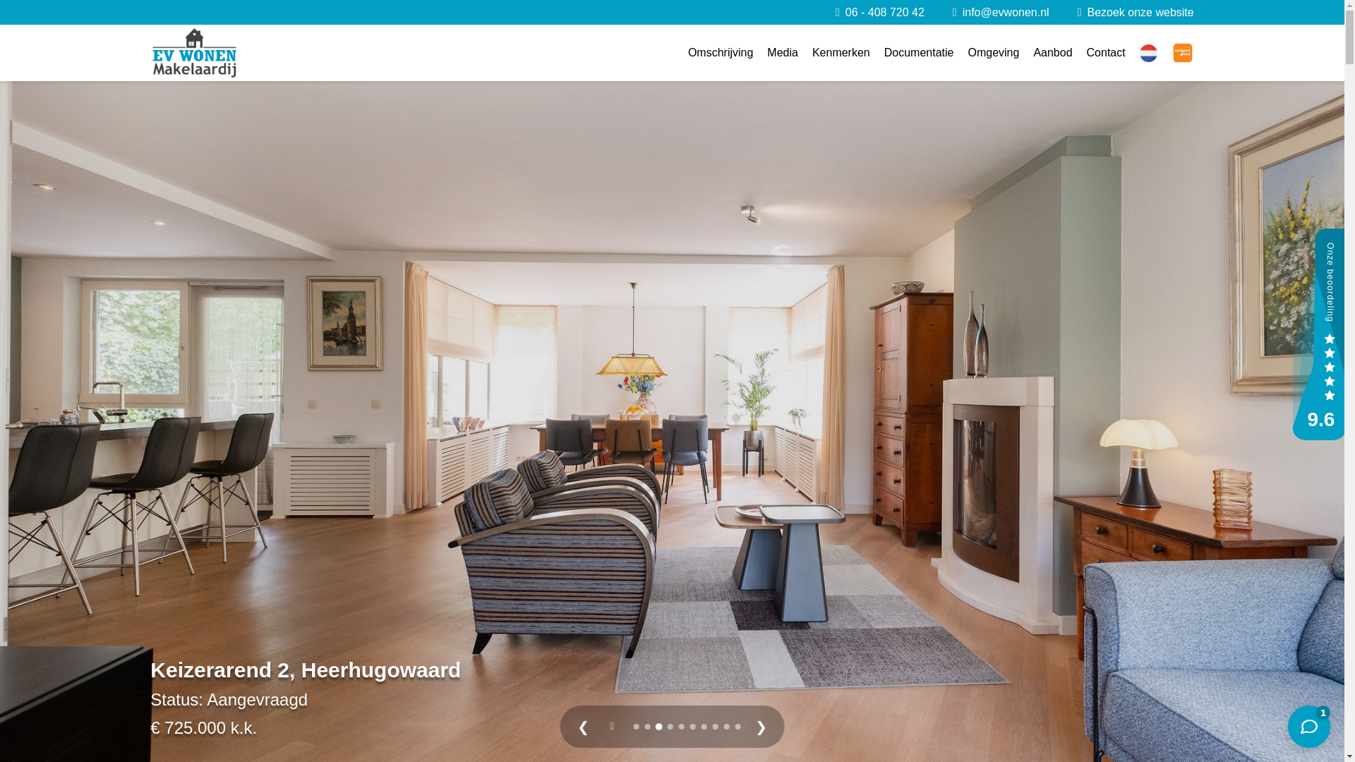 website screenshot of https://keizerarend2.nl/