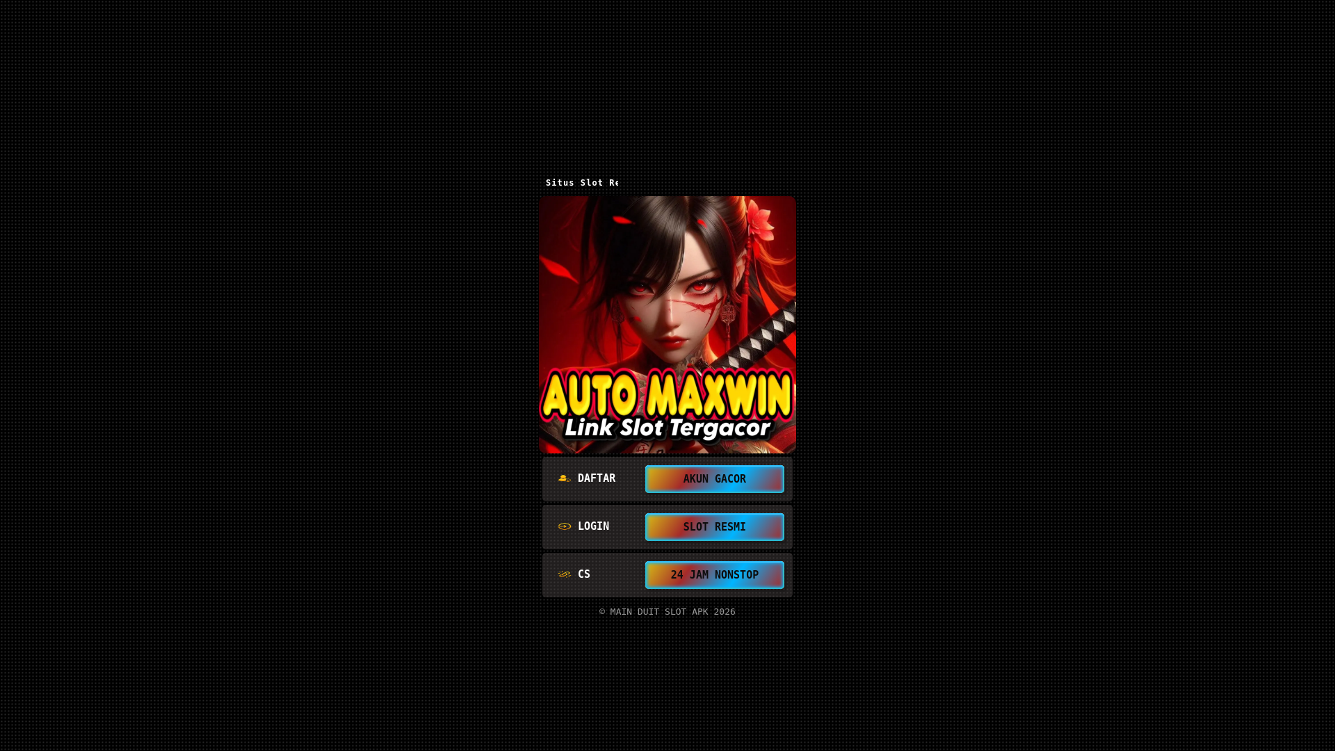 website screenshot of https://linkdaftarmainduitapk.pages.dev/