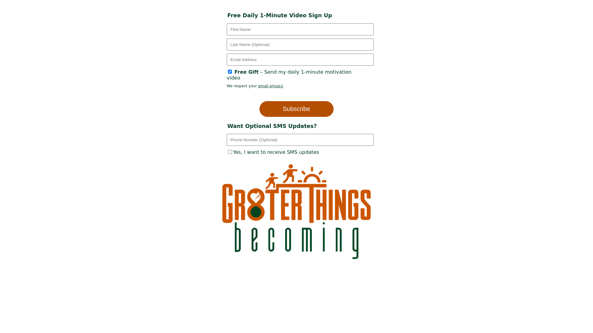 website screenshot of https://gr8terthings-forms.pages.dev/