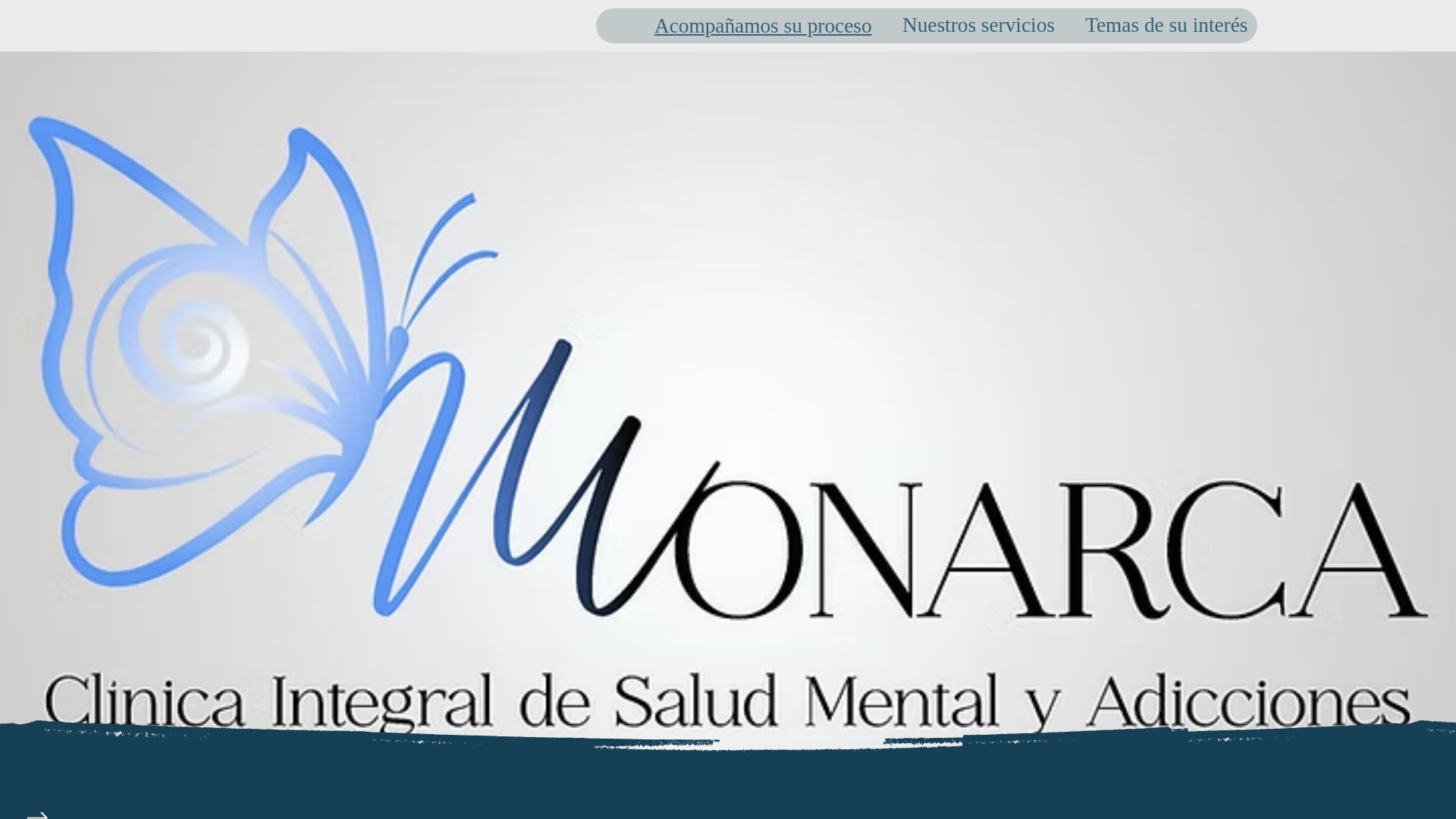 website screenshot of https://monarcasaludmentalcr.org/