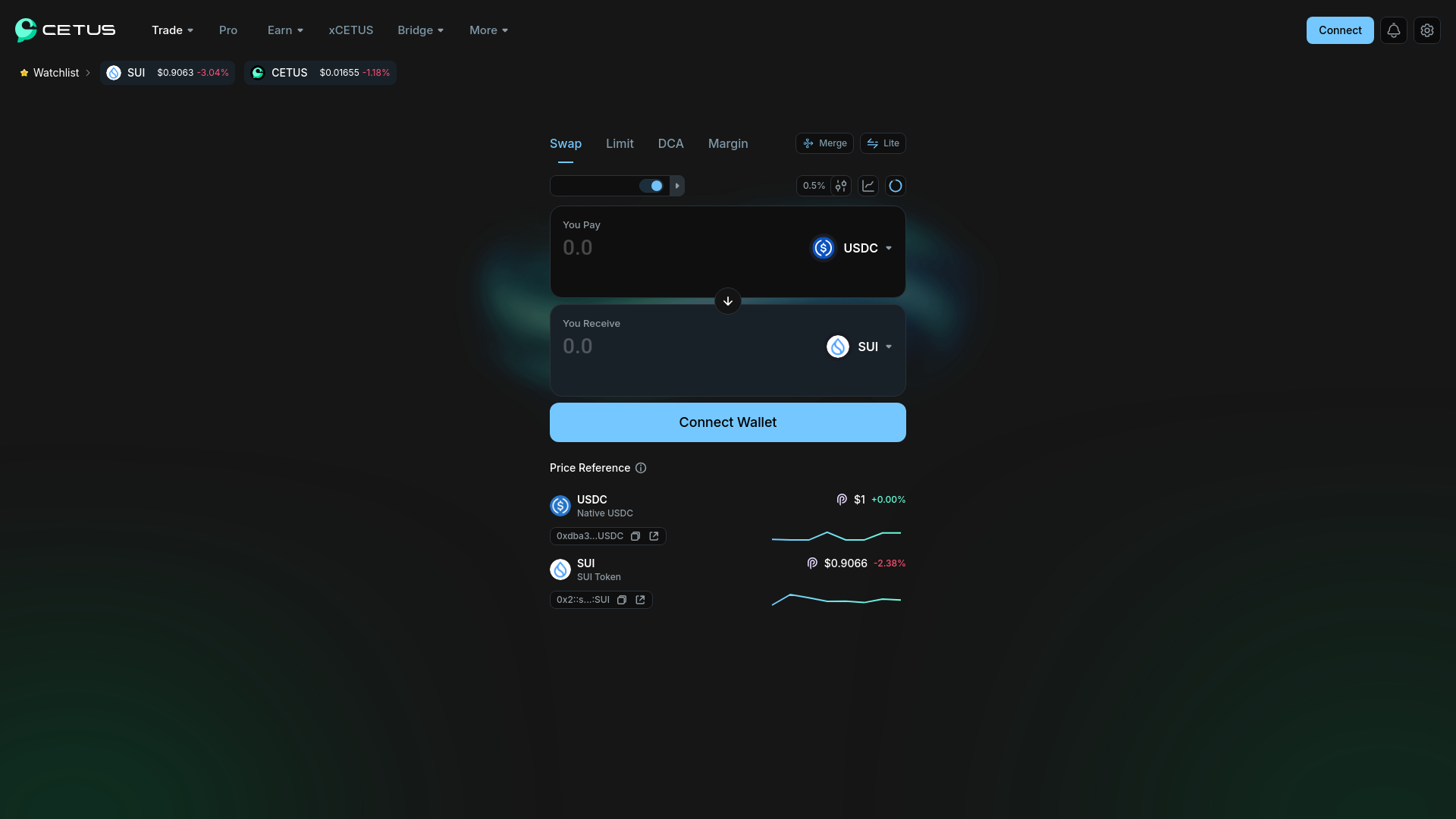 website screenshot of https://cetbridging.com