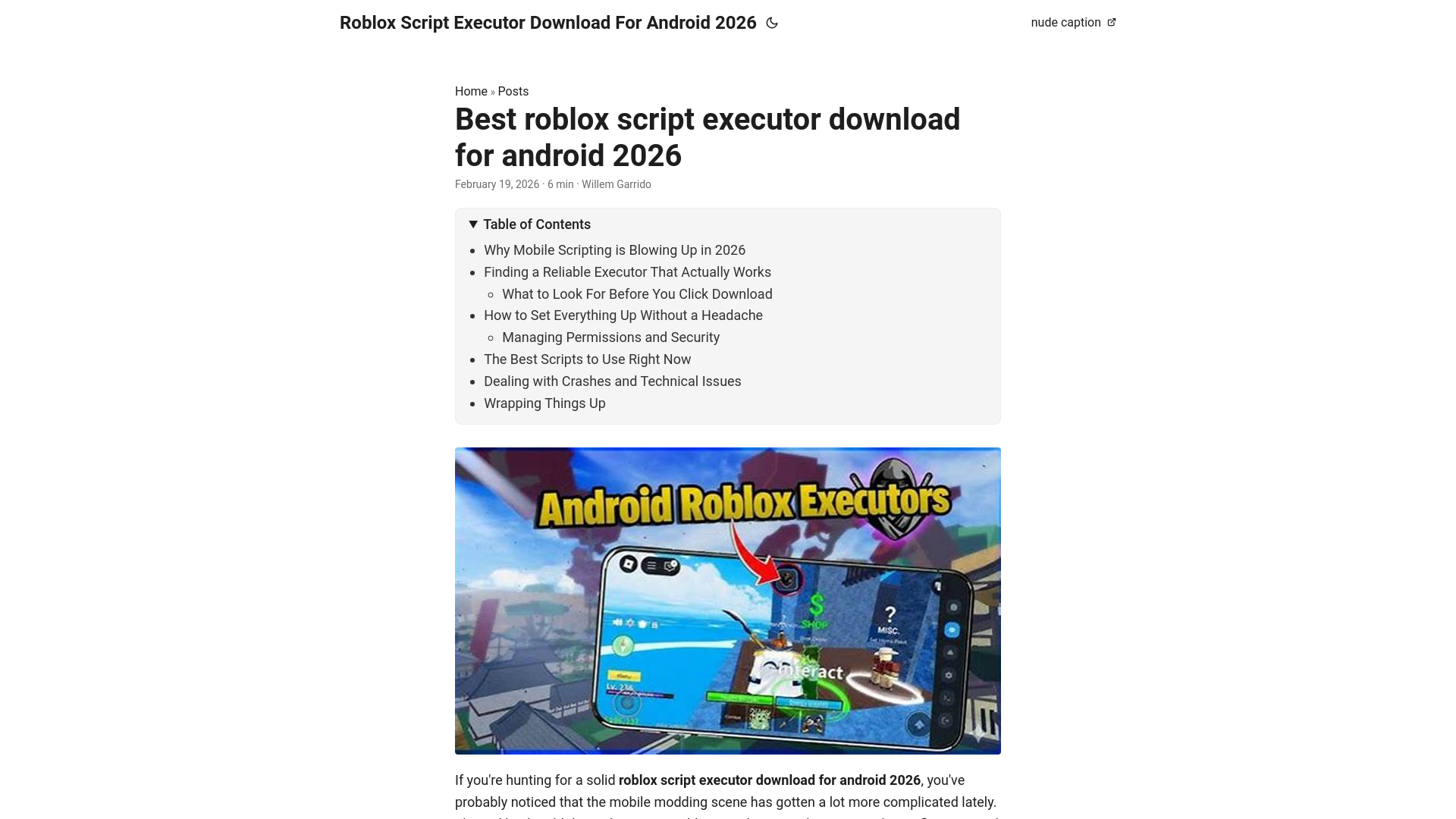 website screenshot of https://roblox-script-executor-download-for-android-2026.pages.dev/