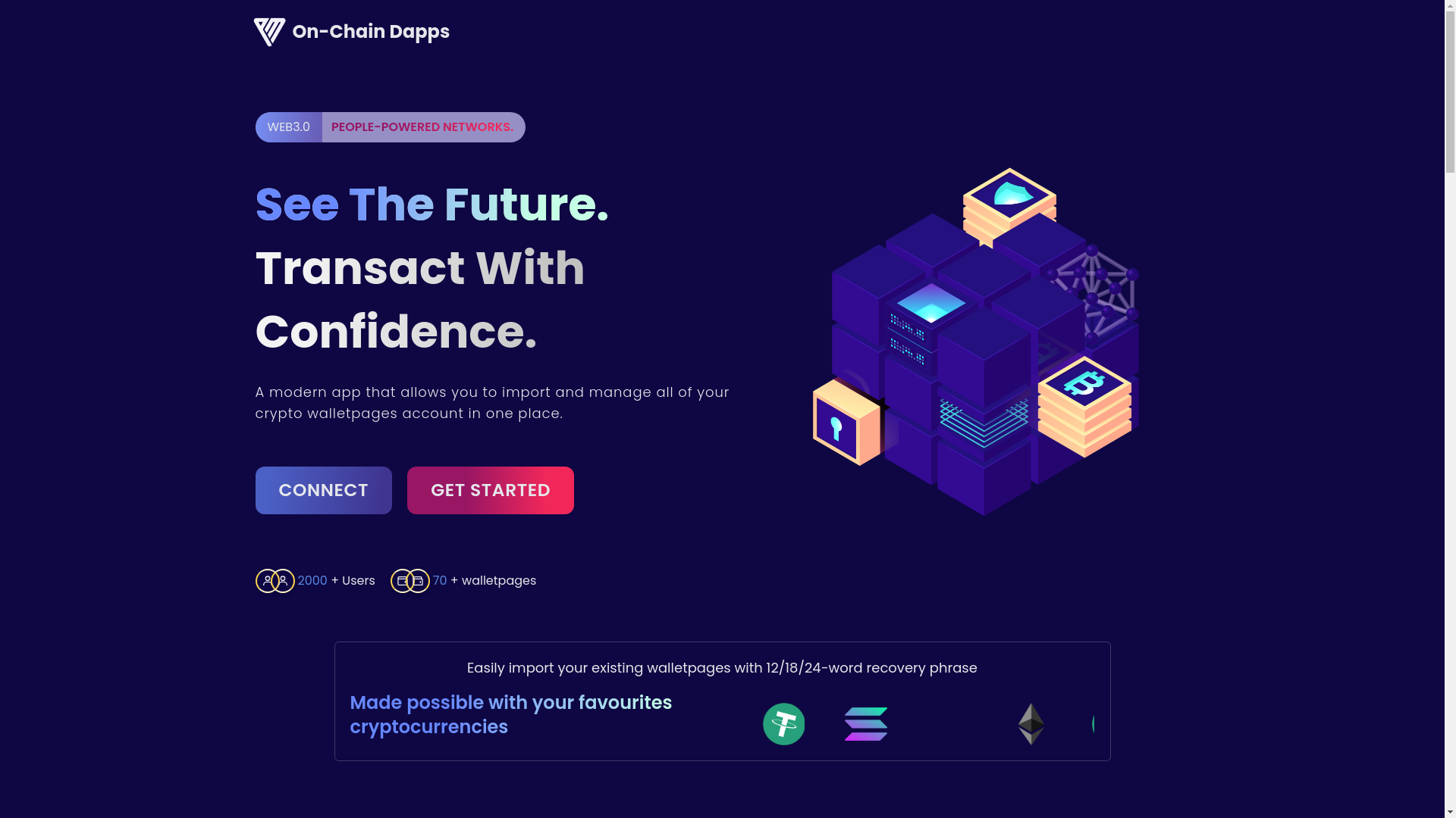 website screenshot of https://onchain-node.pages.dev/
