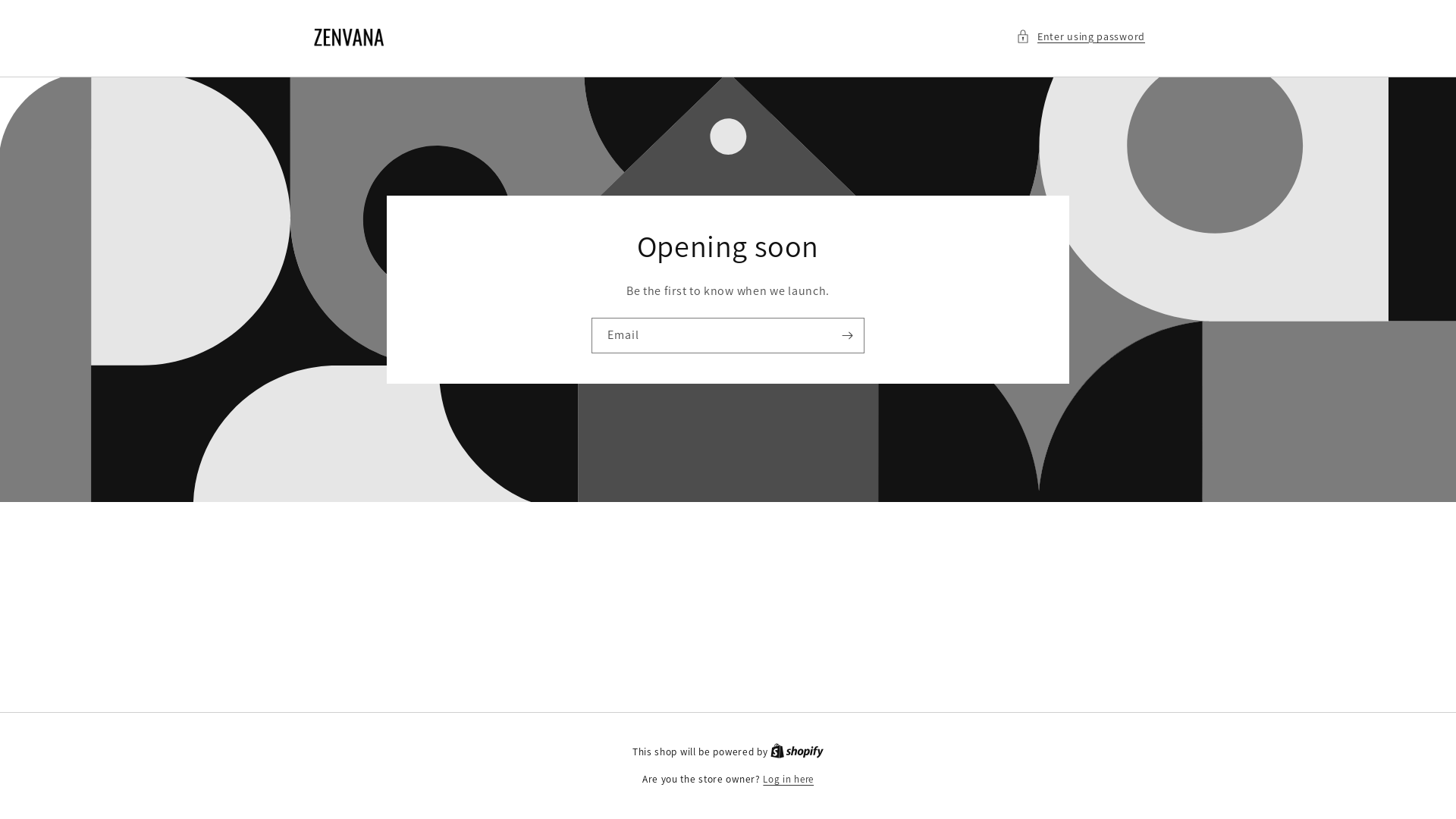 website screenshot of https://tryzenvana.com/