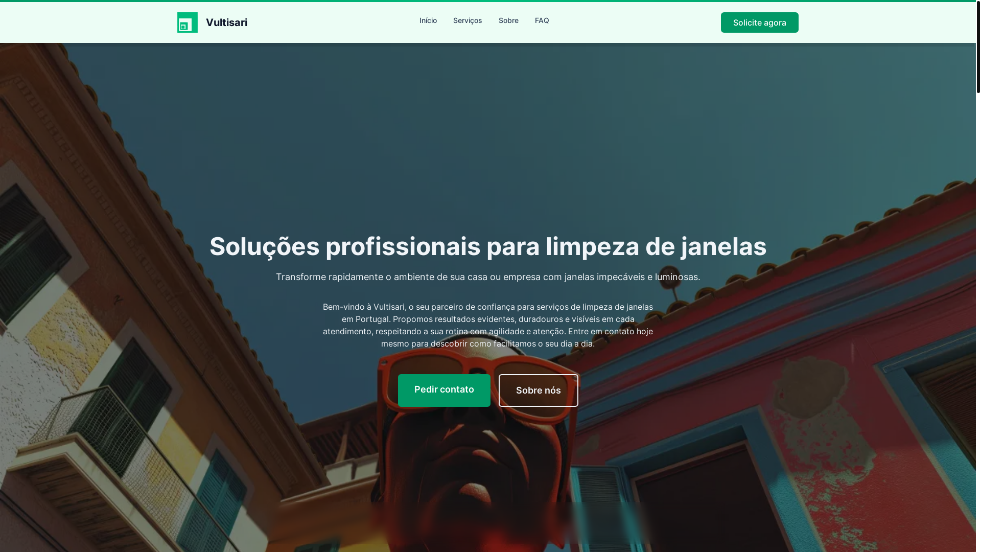 website screenshot of https://vultisari.com/