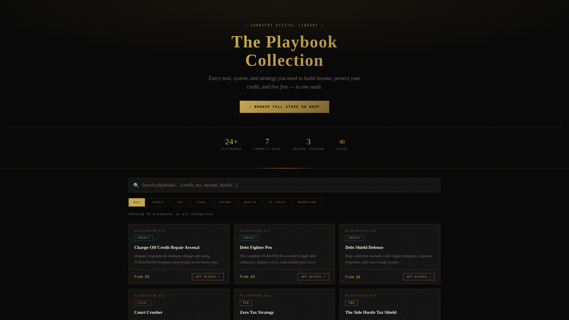 website screenshot of https://cuongfbibooks.pages.dev/