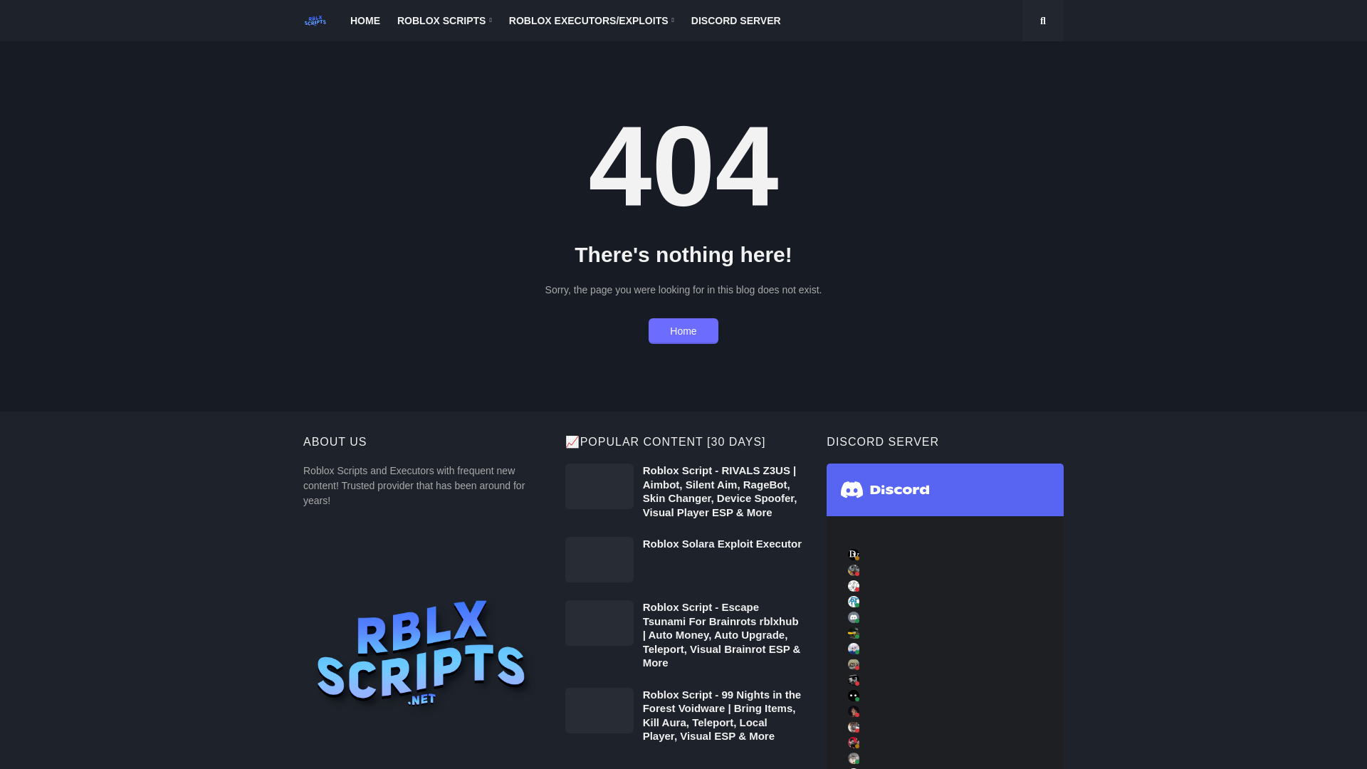 website screenshot of https://www.rblxscripts.net/roblox-so...