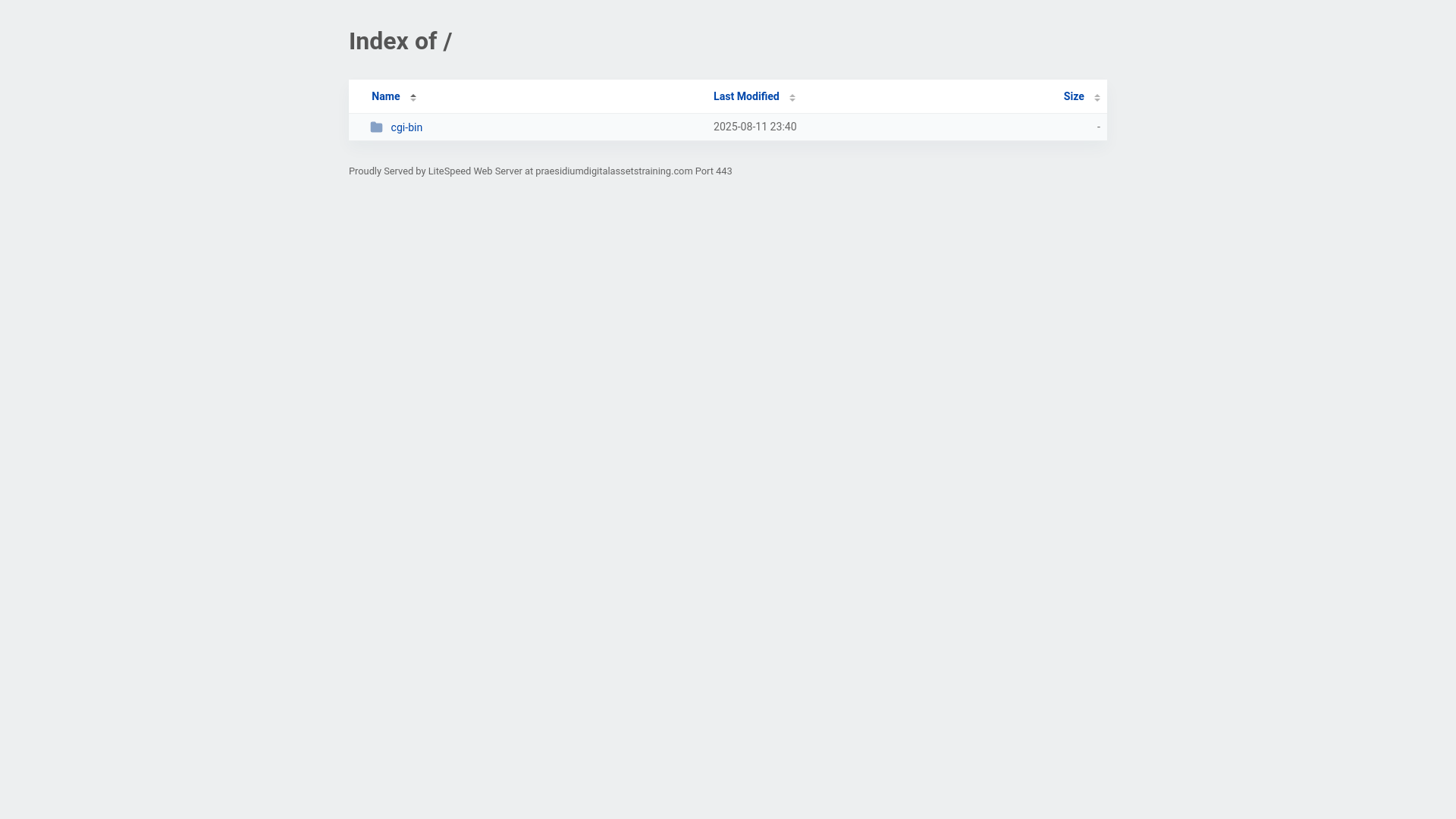 website screenshot of https://praesidiumdigitalassetstraining.com/