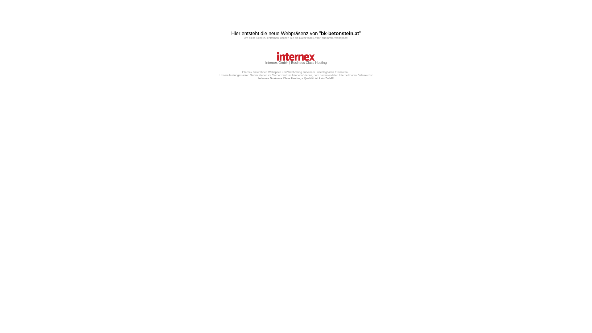 website screenshot of https://bk-betonstein.at/