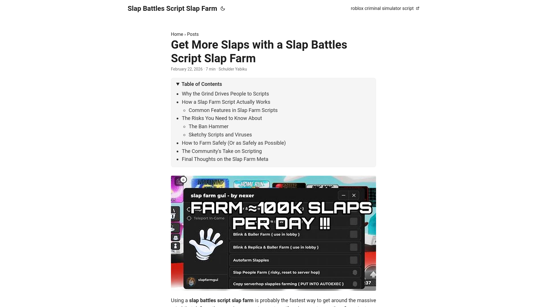 website screenshot of https://slap-battles-script-slap-farm.pages.dev/