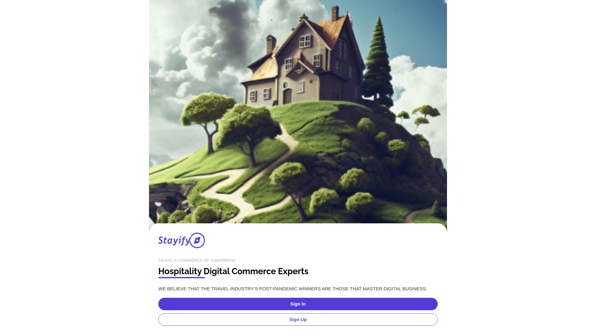 website screenshot of https://stayifysite.top/