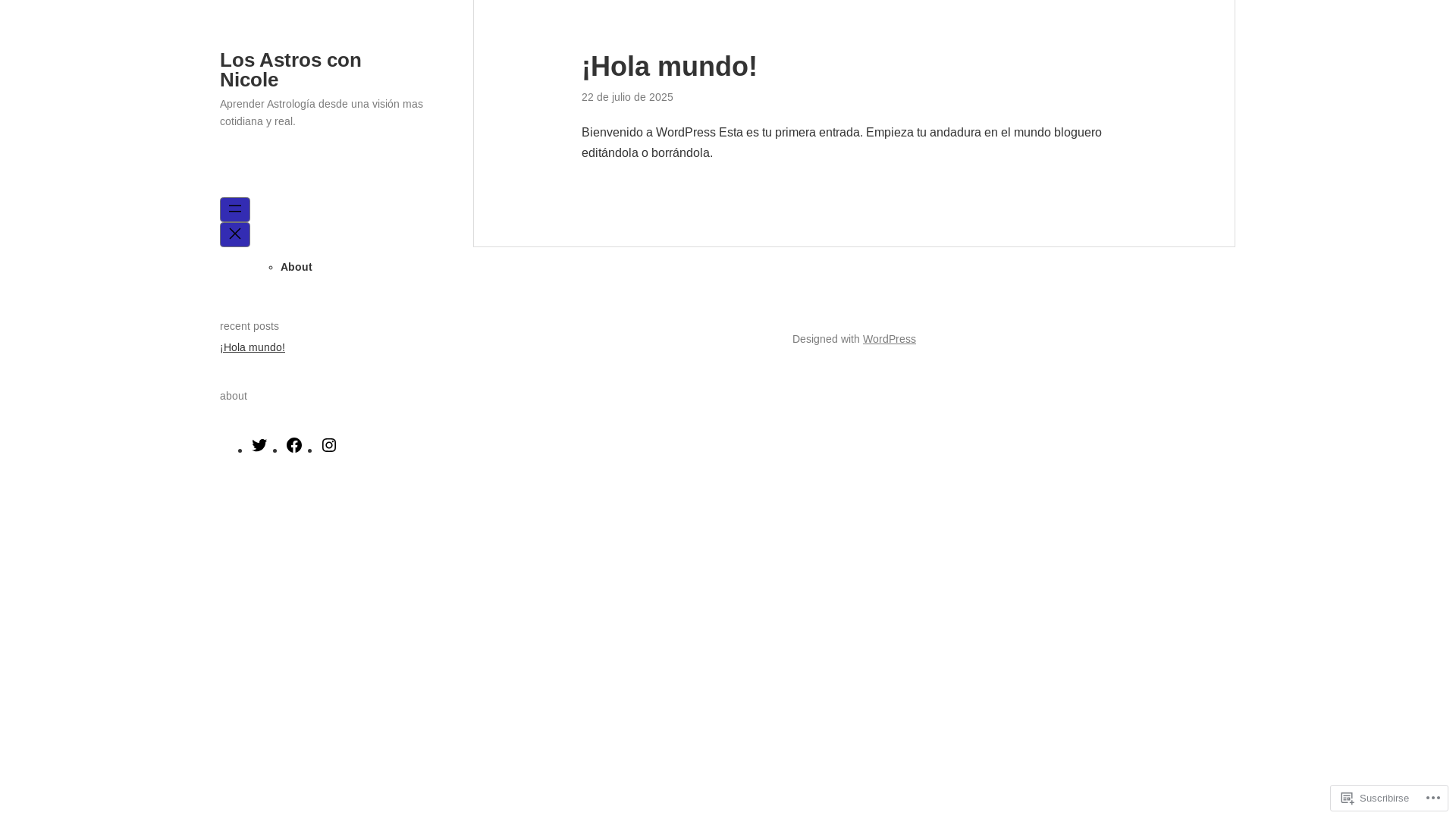 website screenshot of https://losastrosconnicole.com/