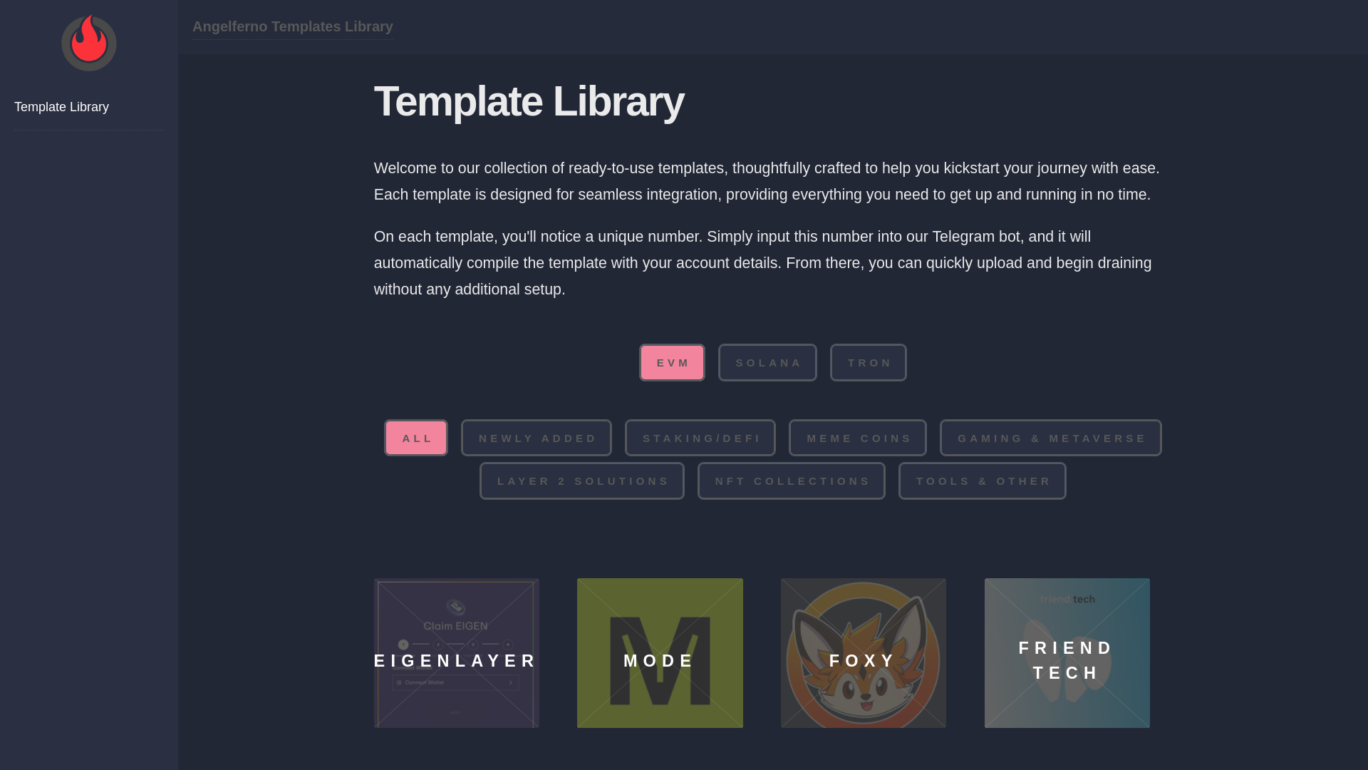 website screenshot of https://landing-templates.com/