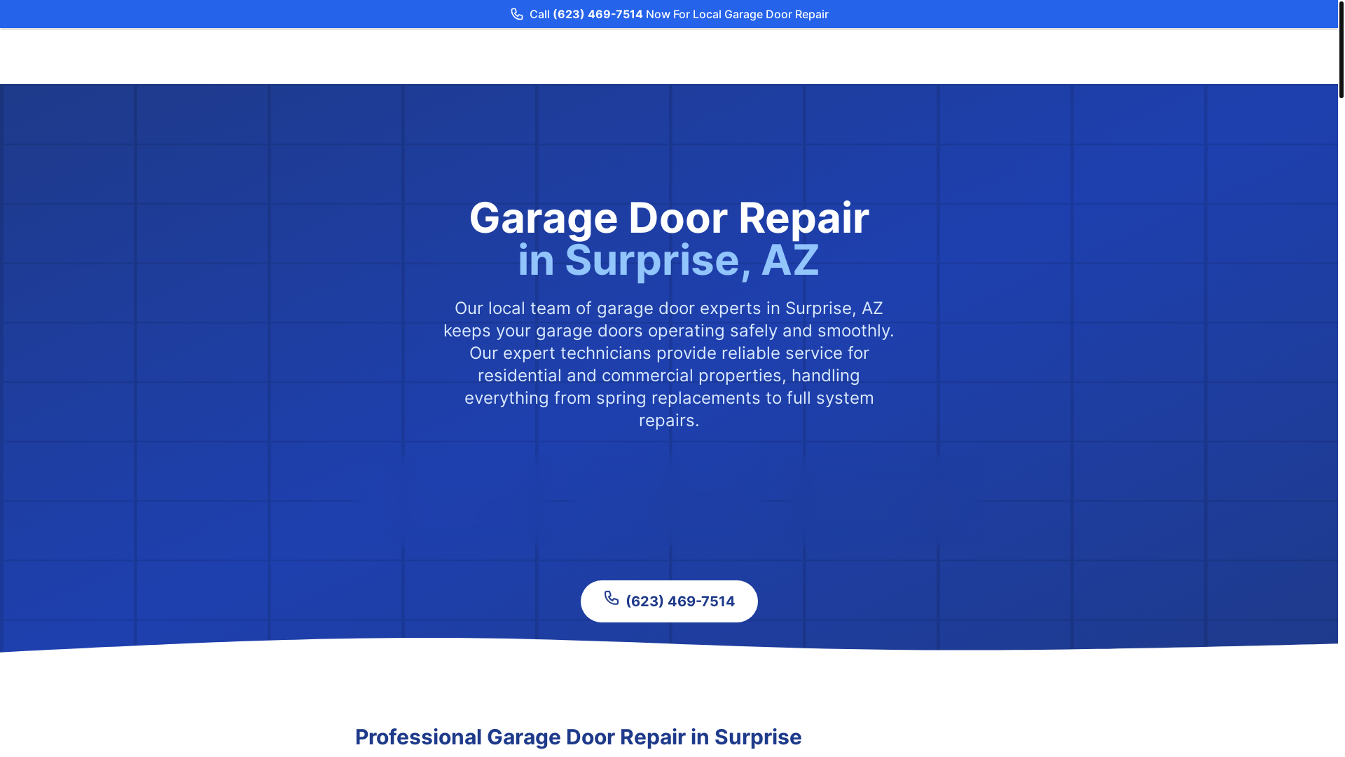 website screenshot of https://yuma-az-garage-door-repair.pages.dev/