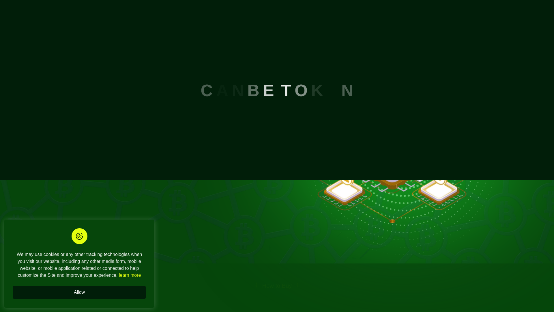 website screenshot of https://canbetoken.com