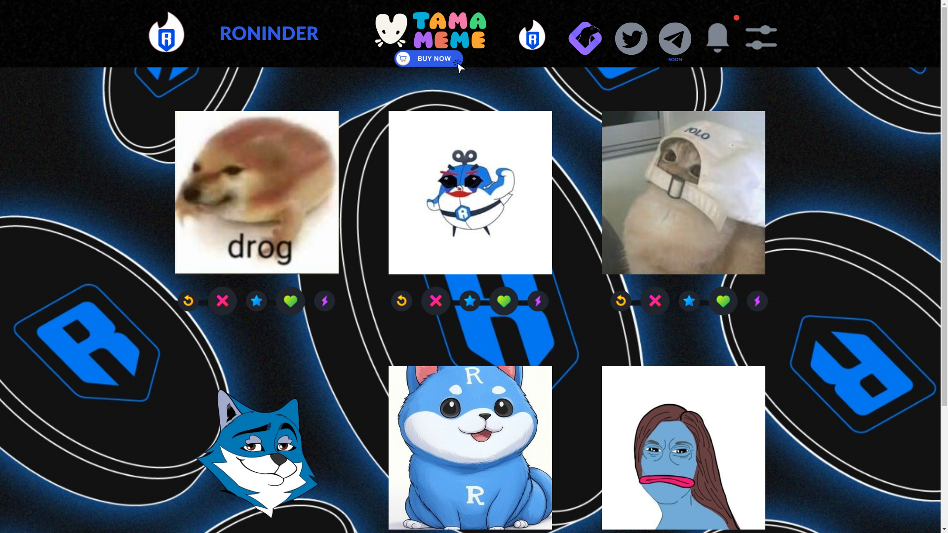 website screenshot of https://bonkinder.fun/