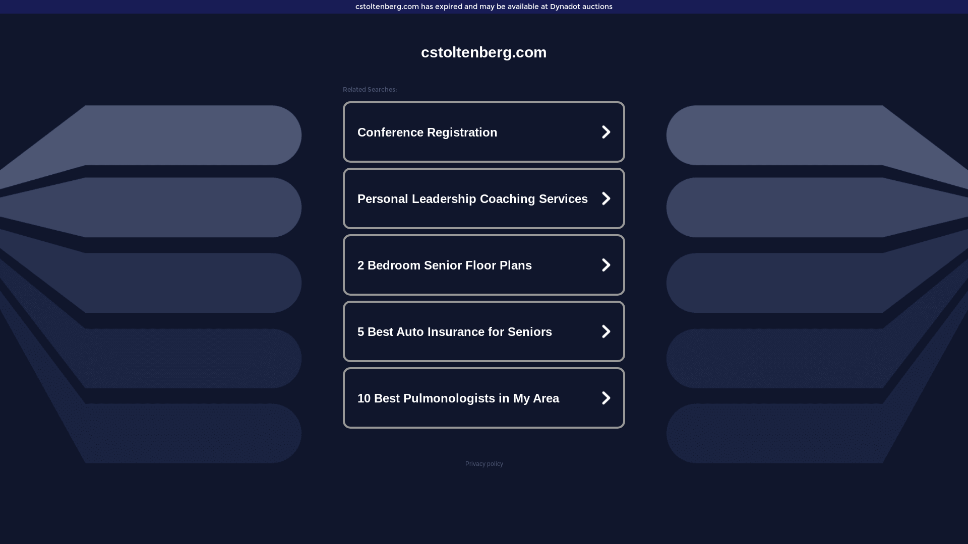 website screenshot of https://pwiz.cstoltenberg.com