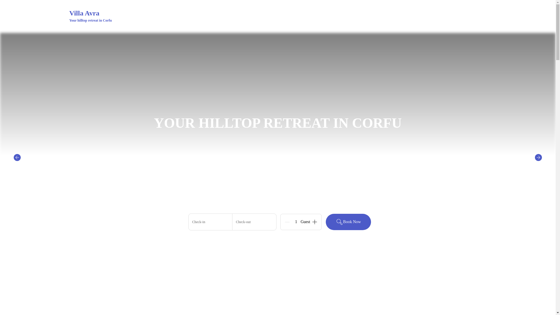 website screenshot of https://villa-avra-arillas.com/