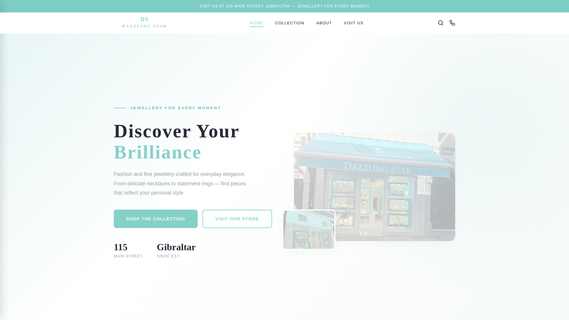 website screenshot of https://ecommerce-dazzling-star.pages.dev/