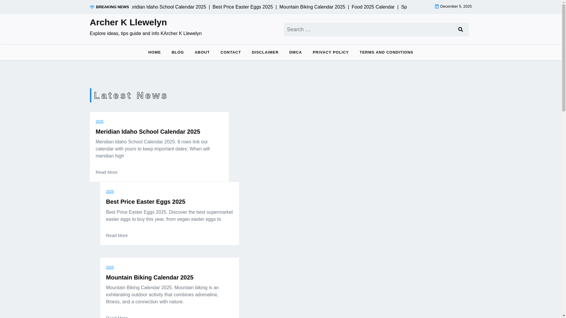 website screenshot of https://archerkllewelyn.pages.dev/