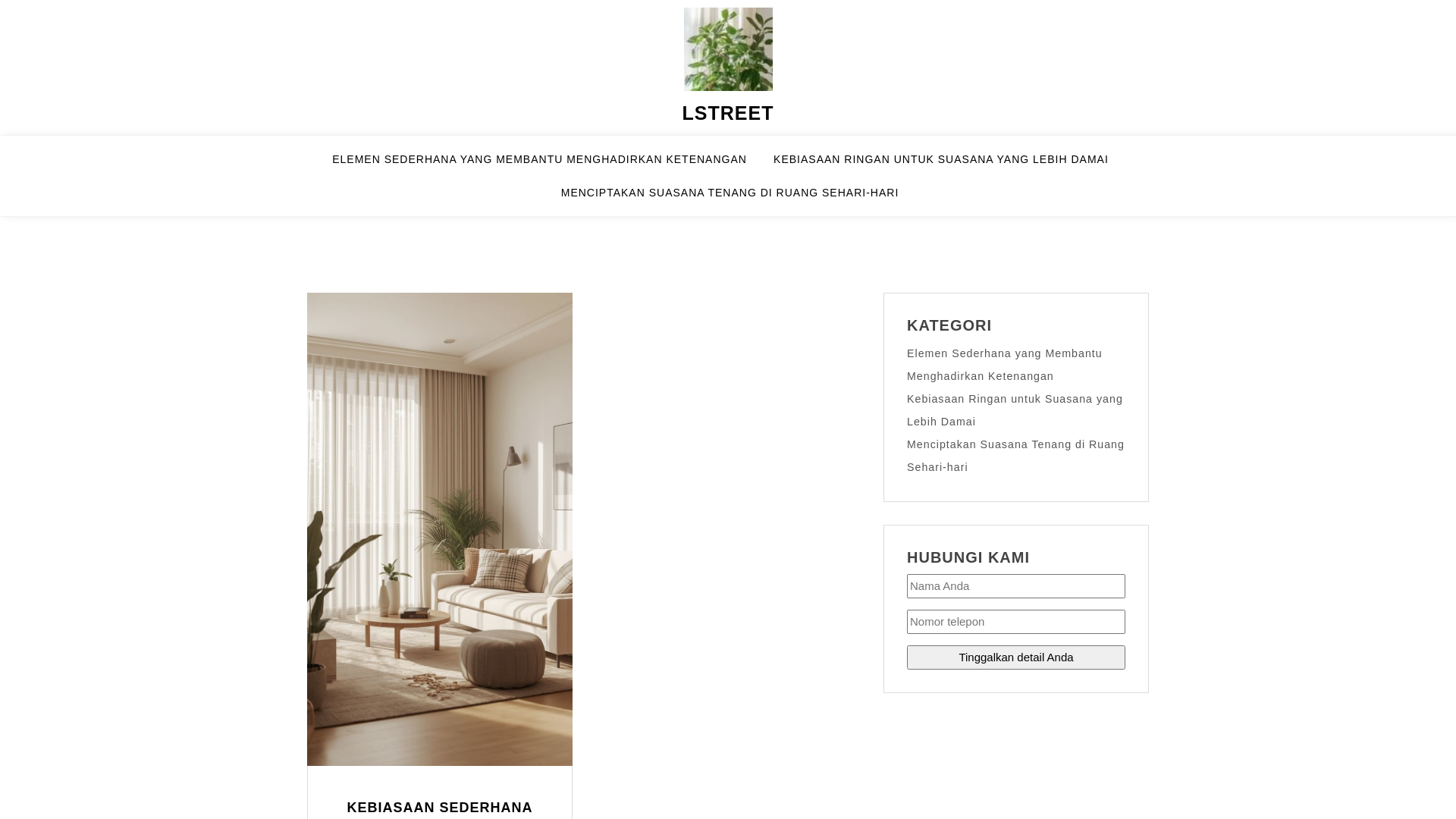 website screenshot of https://lstreet.plus/