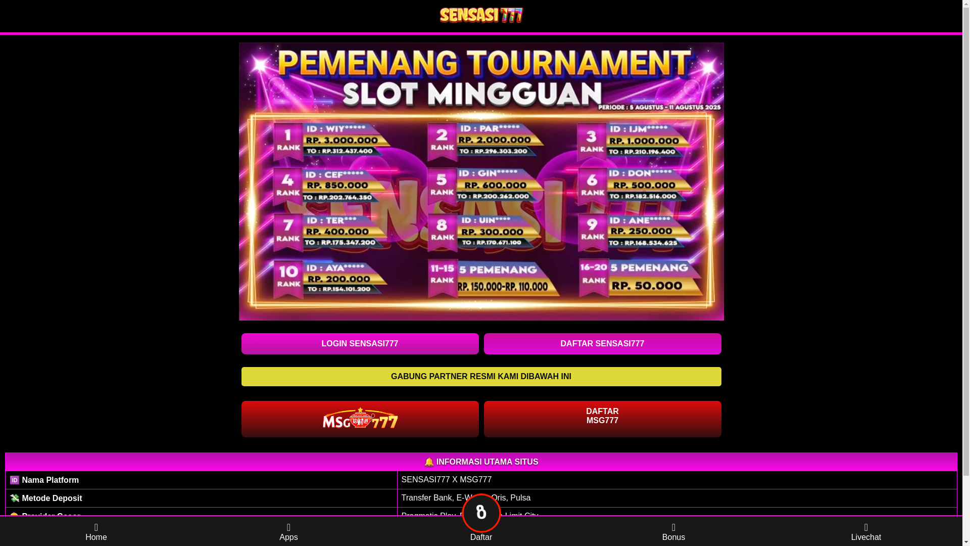 website screenshot of https://ehiau-rank1-slot-gacor.pages.dev/