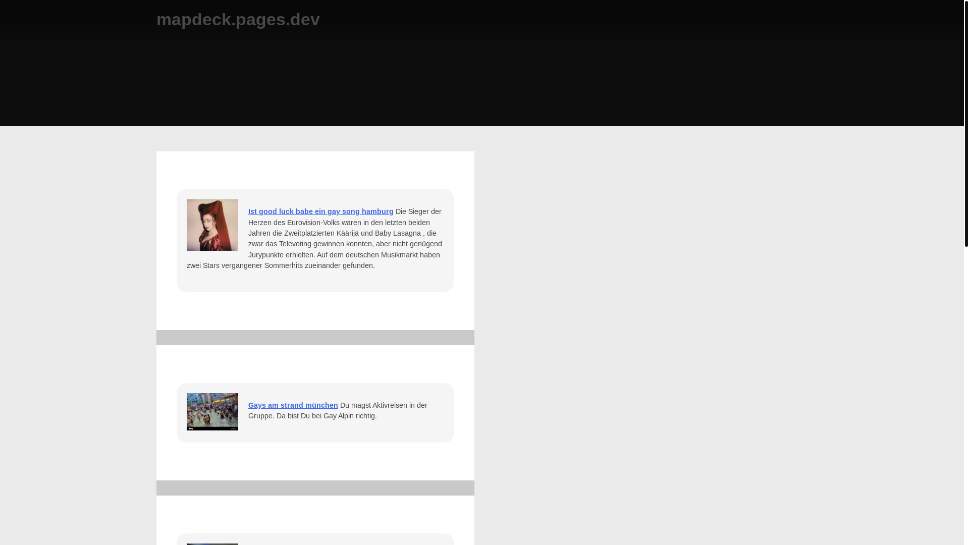 website screenshot of https://mapdeck.pages.dev/