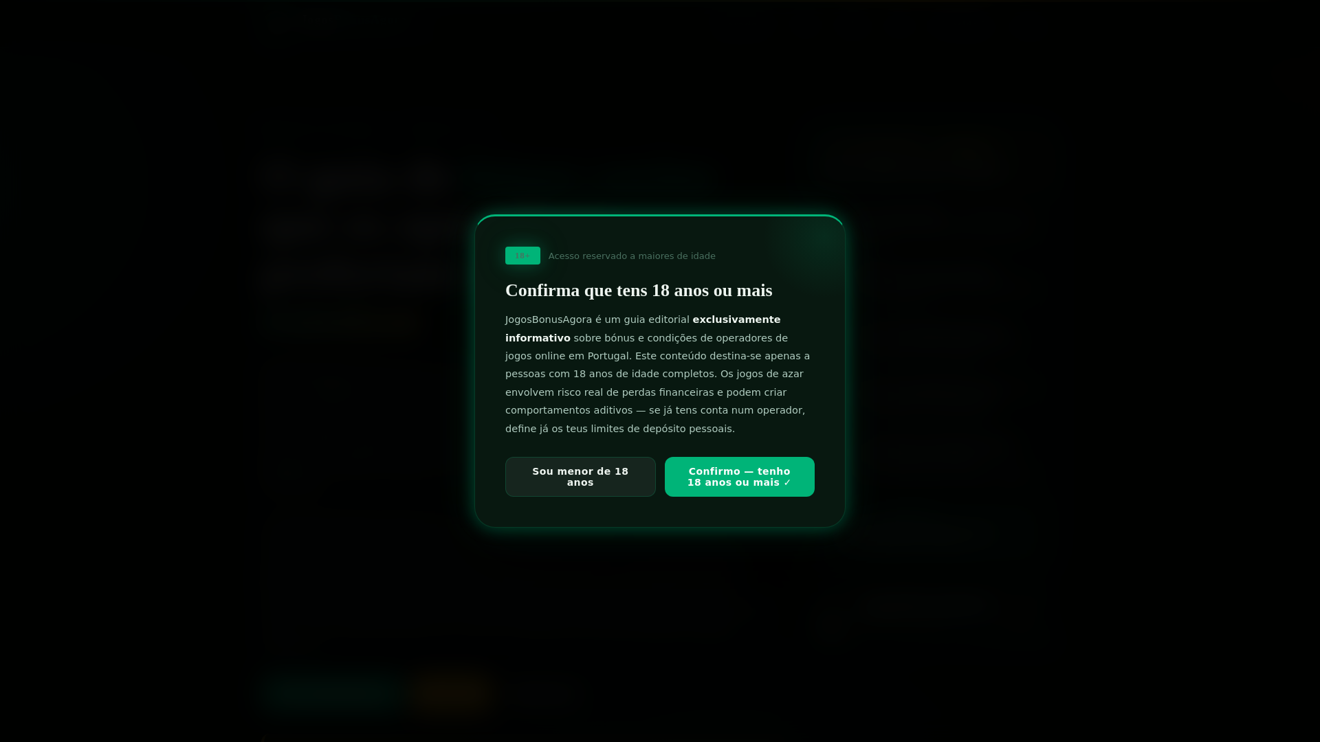 website screenshot of https://jogosbonusagora.com/