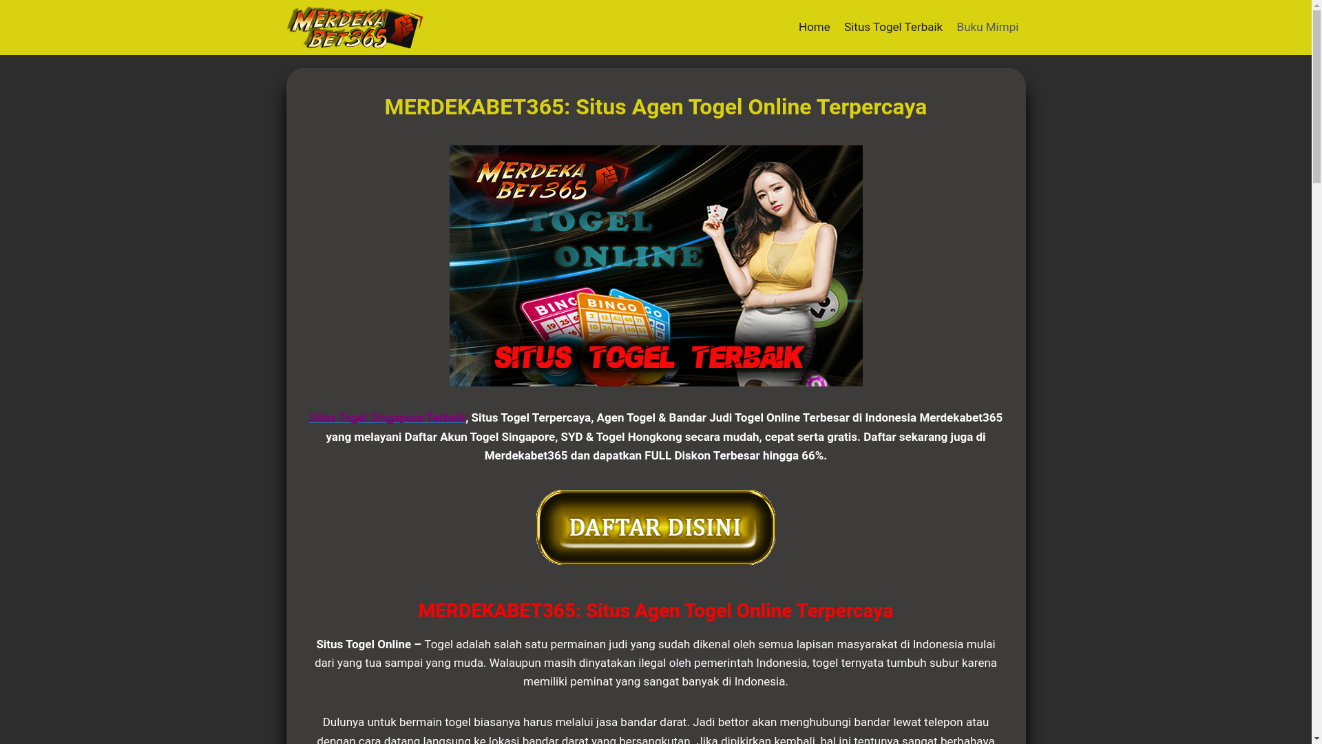 website screenshot of https://situstogelsingapur.shop/