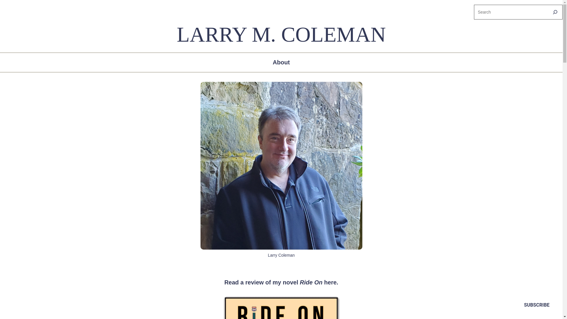 website screenshot of https://thelarrycoleman.com/