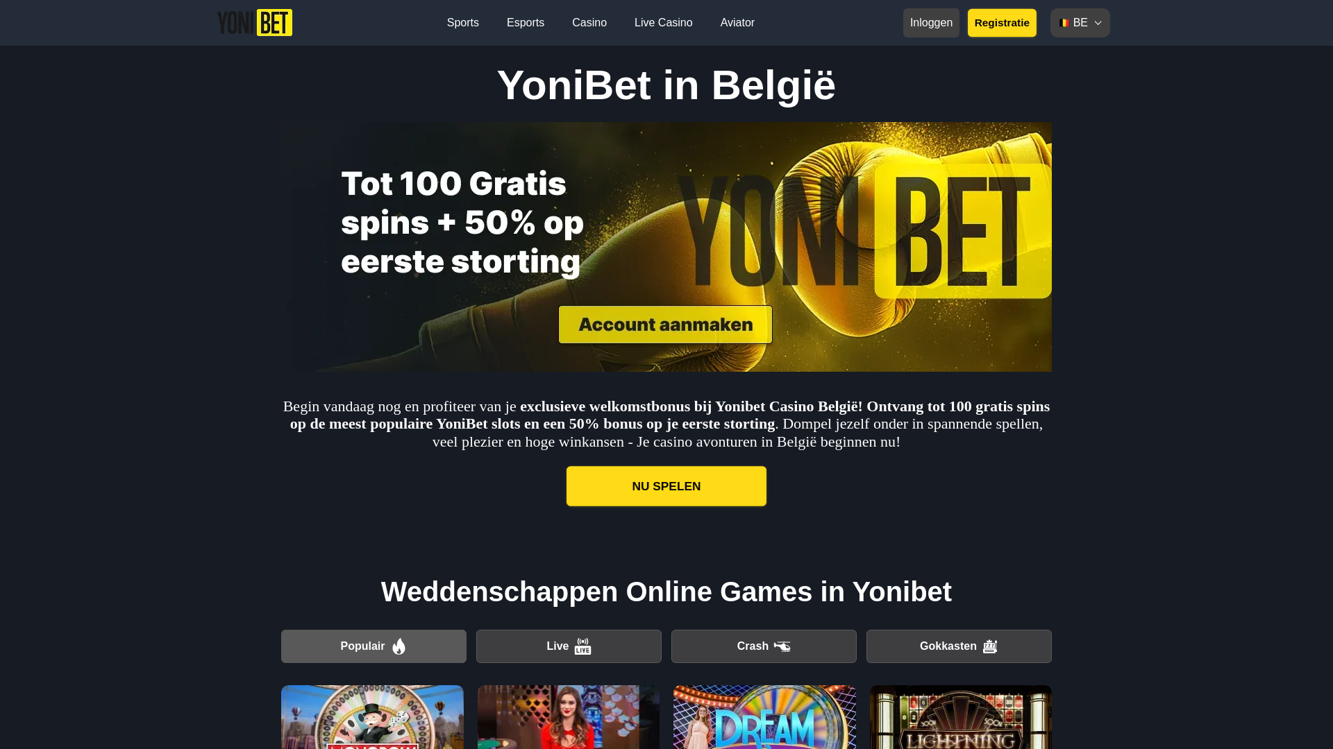 website screenshot of https://yonibets-be-4935.pages.dev/