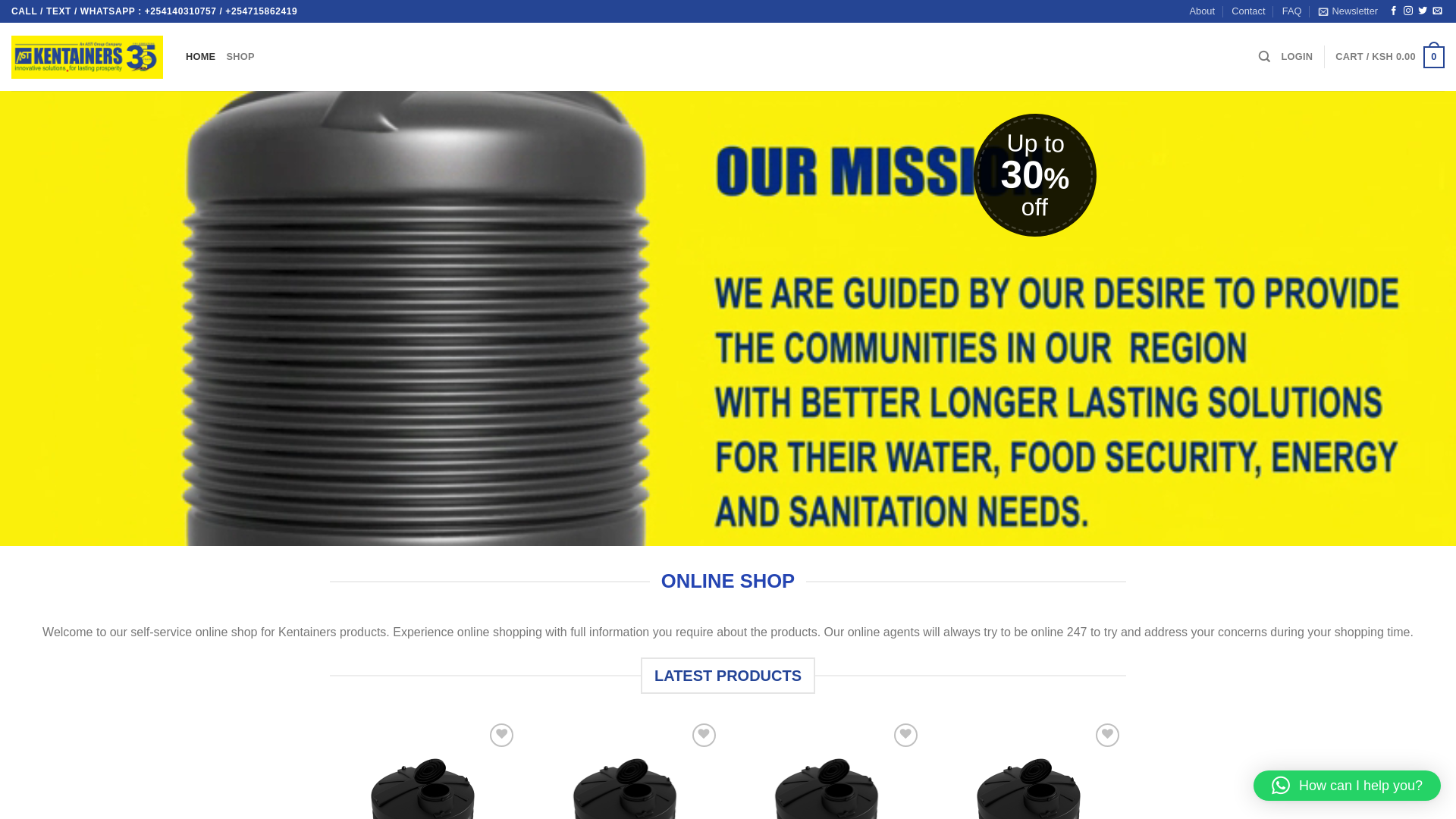website screenshot of https://kentankskenya.com
