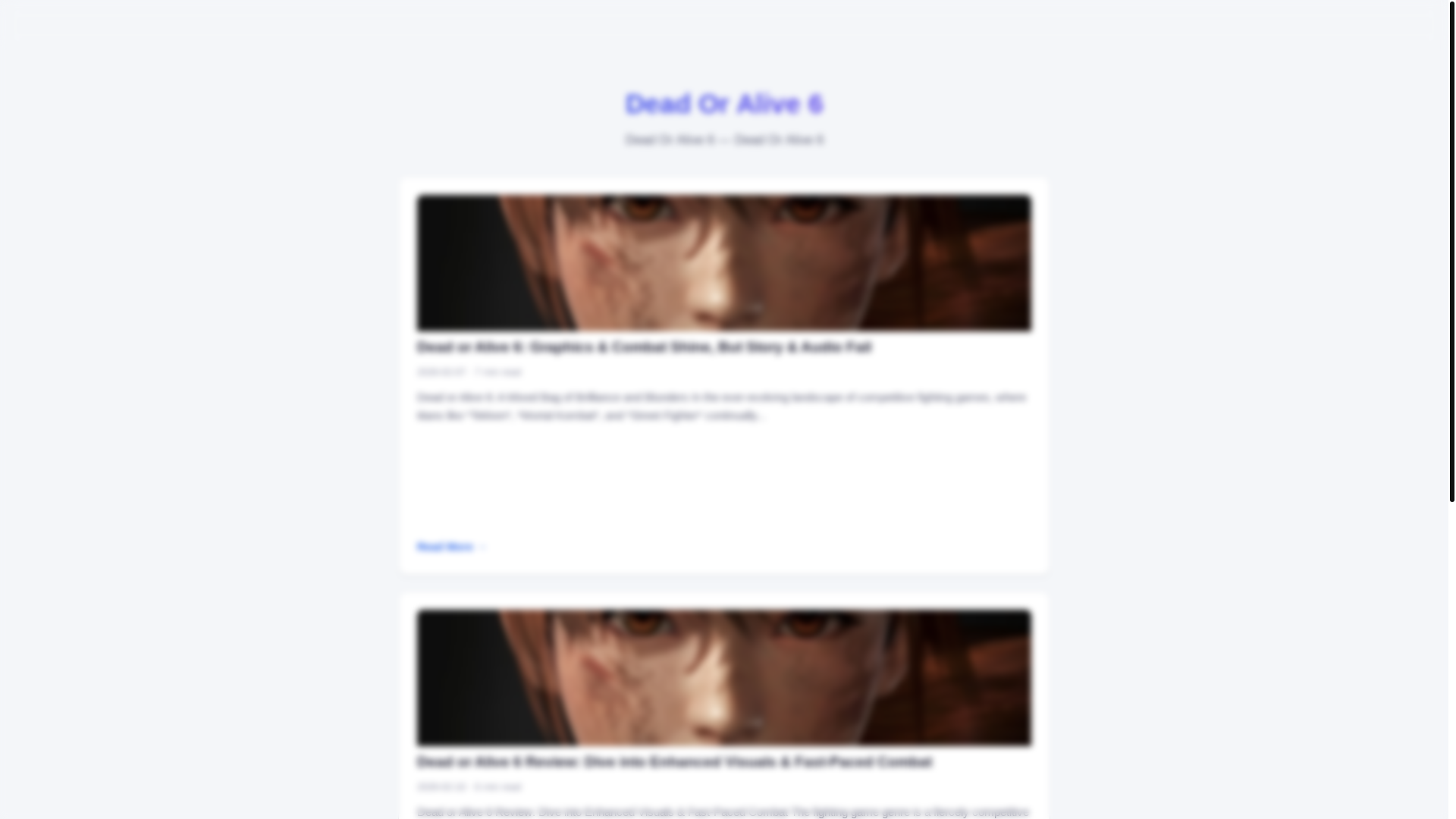 website screenshot of https://dead-or-alive-6.pages.dev/