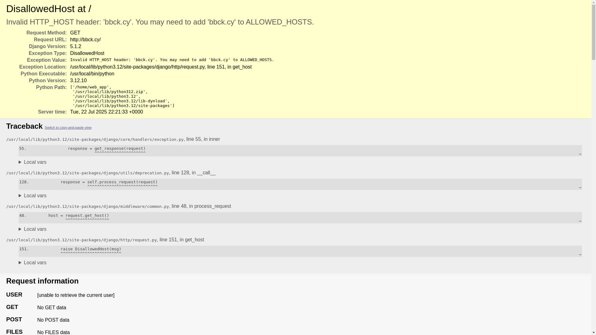 website screenshot of https://bbck.cy/