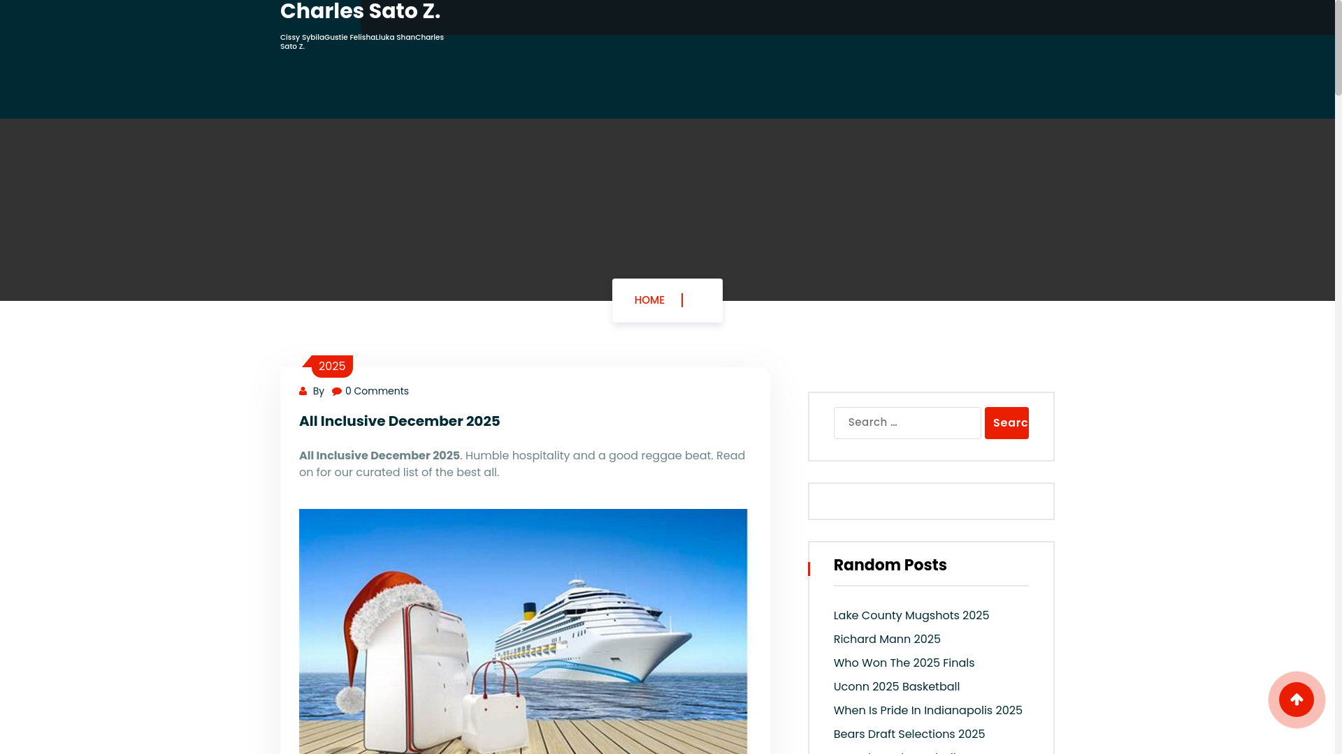 website screenshot of https://charlessatoz.pages.dev/