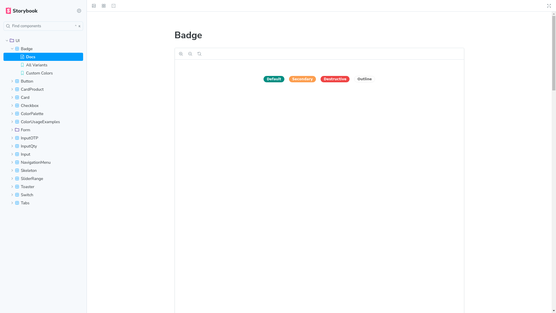 website screenshot of https://giftano-ui-lib.pages.dev/