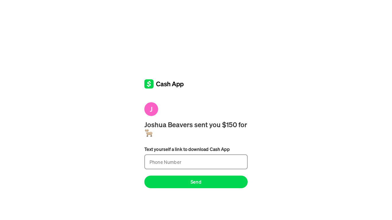 website screenshot of https://cash.app/deposit/73meanhgn3risua6zajg5bz0o?accountPid=EE_AYwSsC3O_ndavtJSExxkSvYl77xClgCEfUE4F1_i8Dvwtum3
